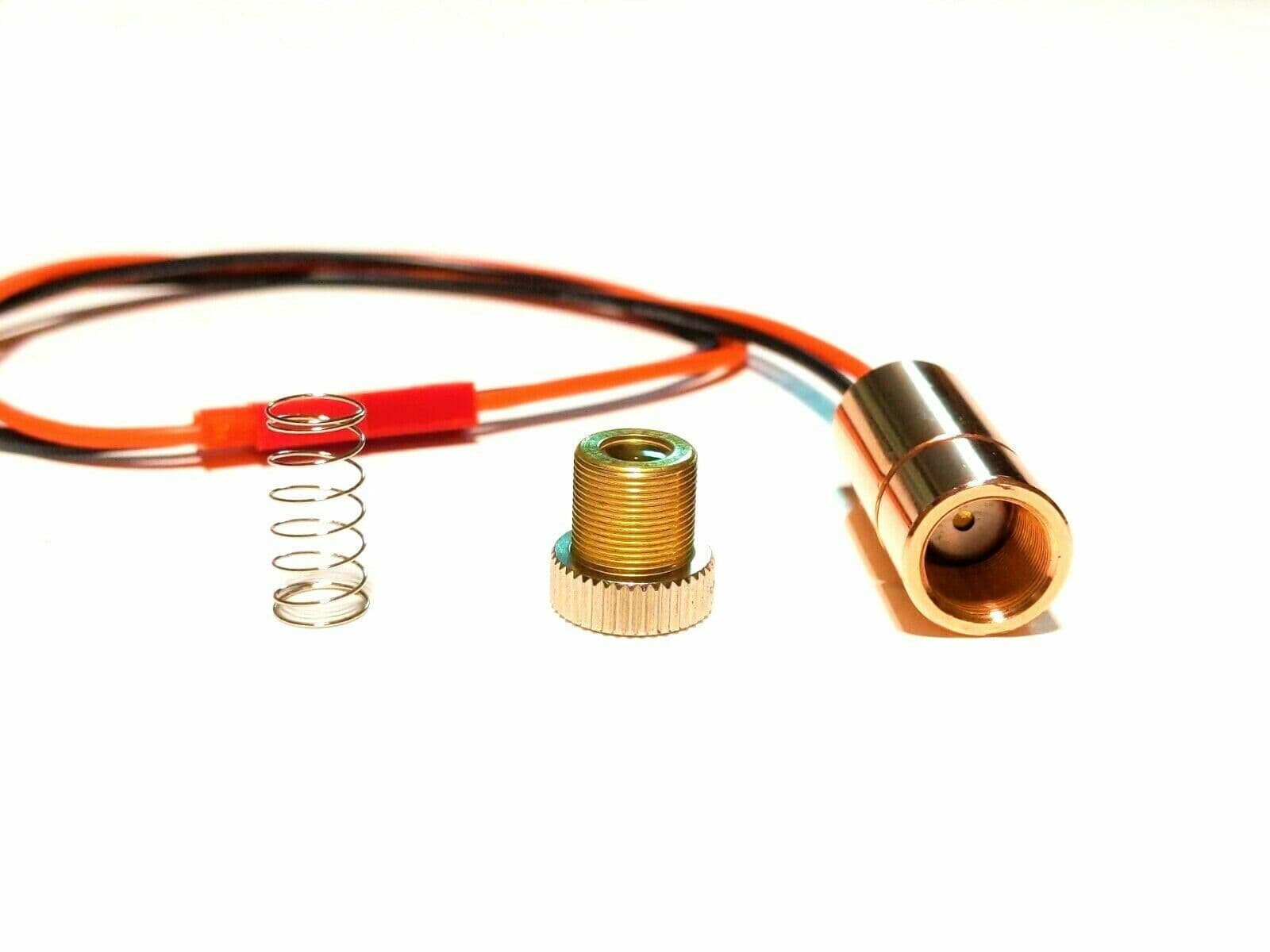 7-Watt NUBM44 Laser Diode in 12mm Copper Module w/ G-2 Lens - 22AWG-JST - 450nm 2