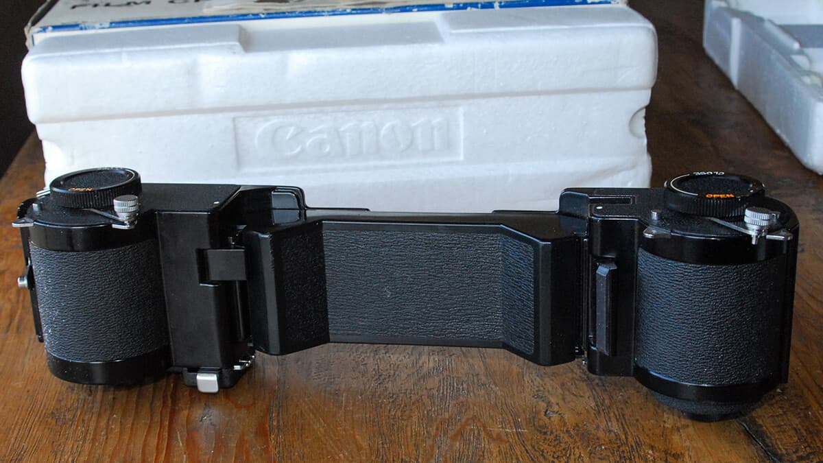 Canon 250 Exposure Back for F-1 Film Chamber in box with manual EXC++ RARE F1 2