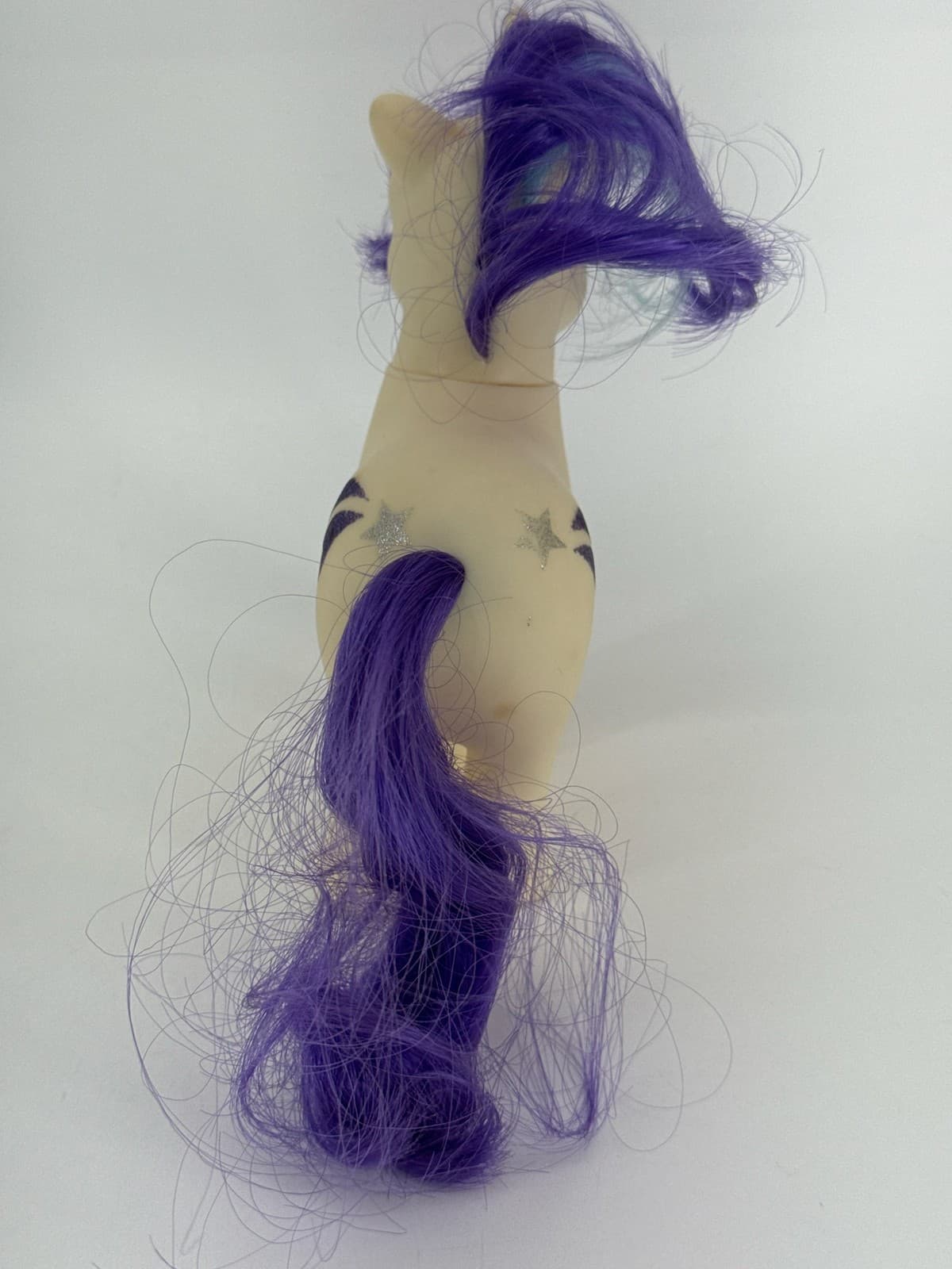 MLP G1 Glory Unicorn 1983 Hasbro Purple Blue Hair 5