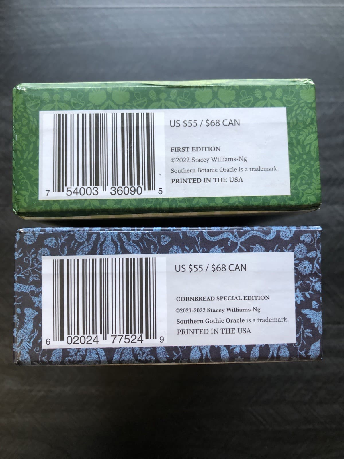 Southern Botanical 1st Edition &Southern Gothic Oracle Cornbread Special Edition 4