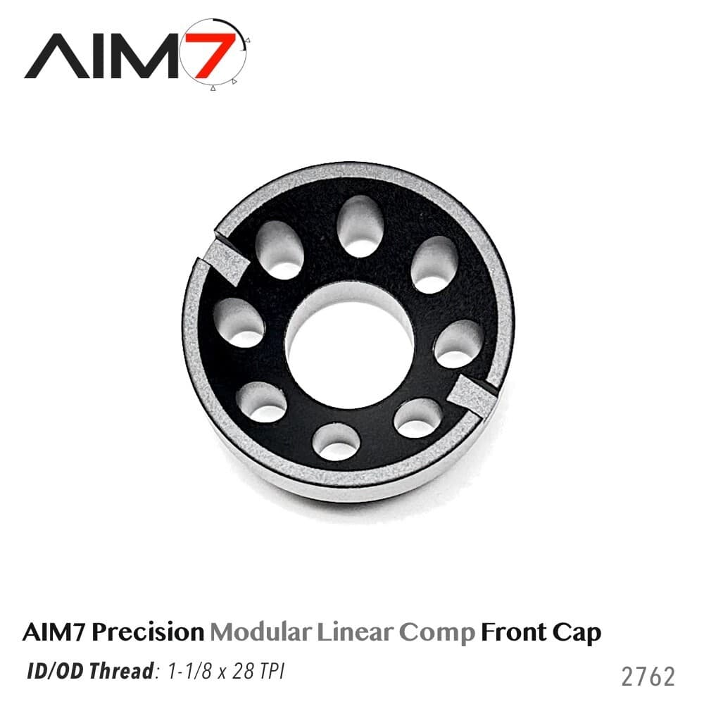 AIM7 Precision APEX-1228C Modular Linear Compensator For AEG GBB Aluminum Black 5