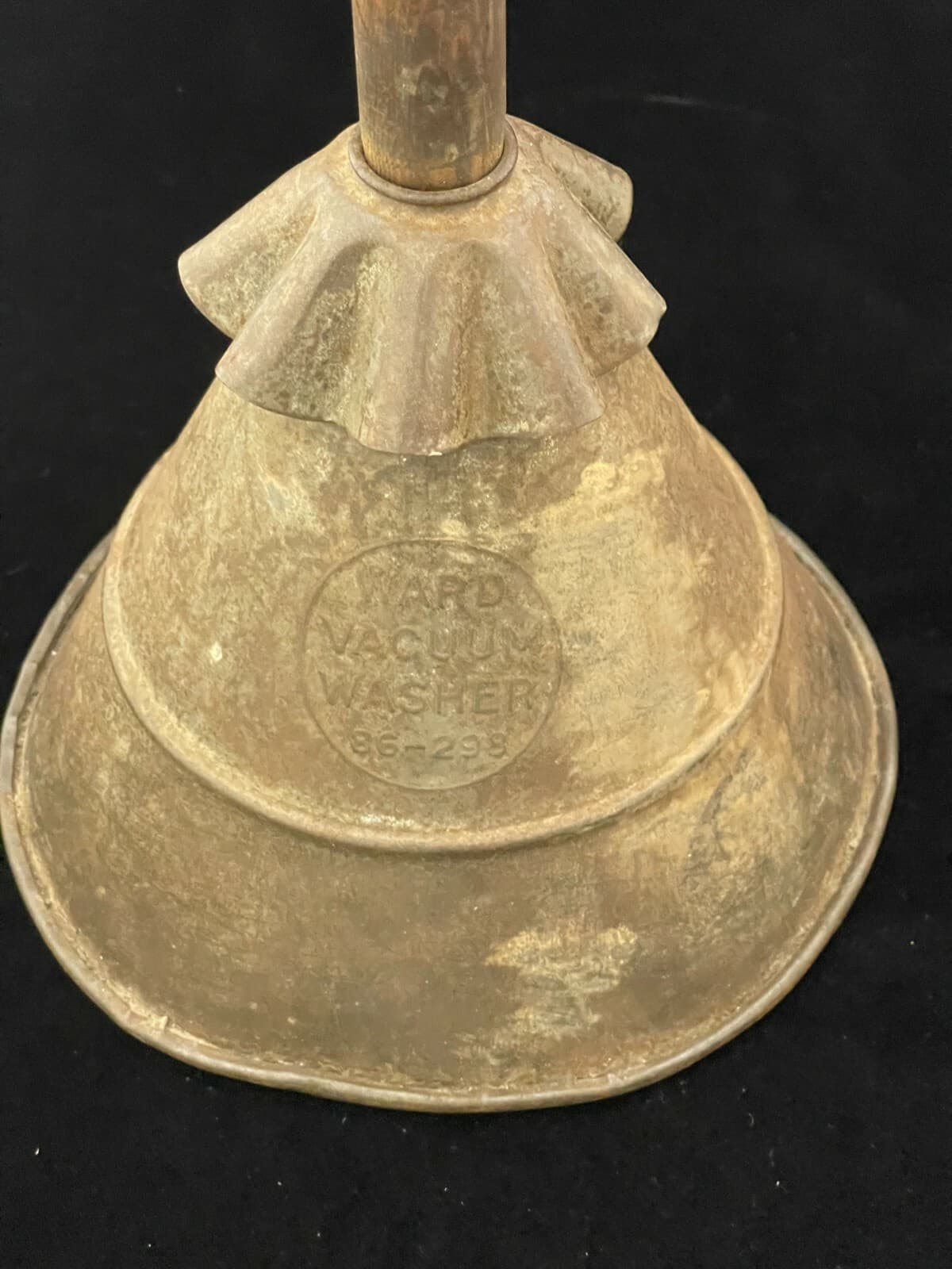 Antique Ward Vacuum Washer 86-298 Clothes Plunger Primitive Agitator 2