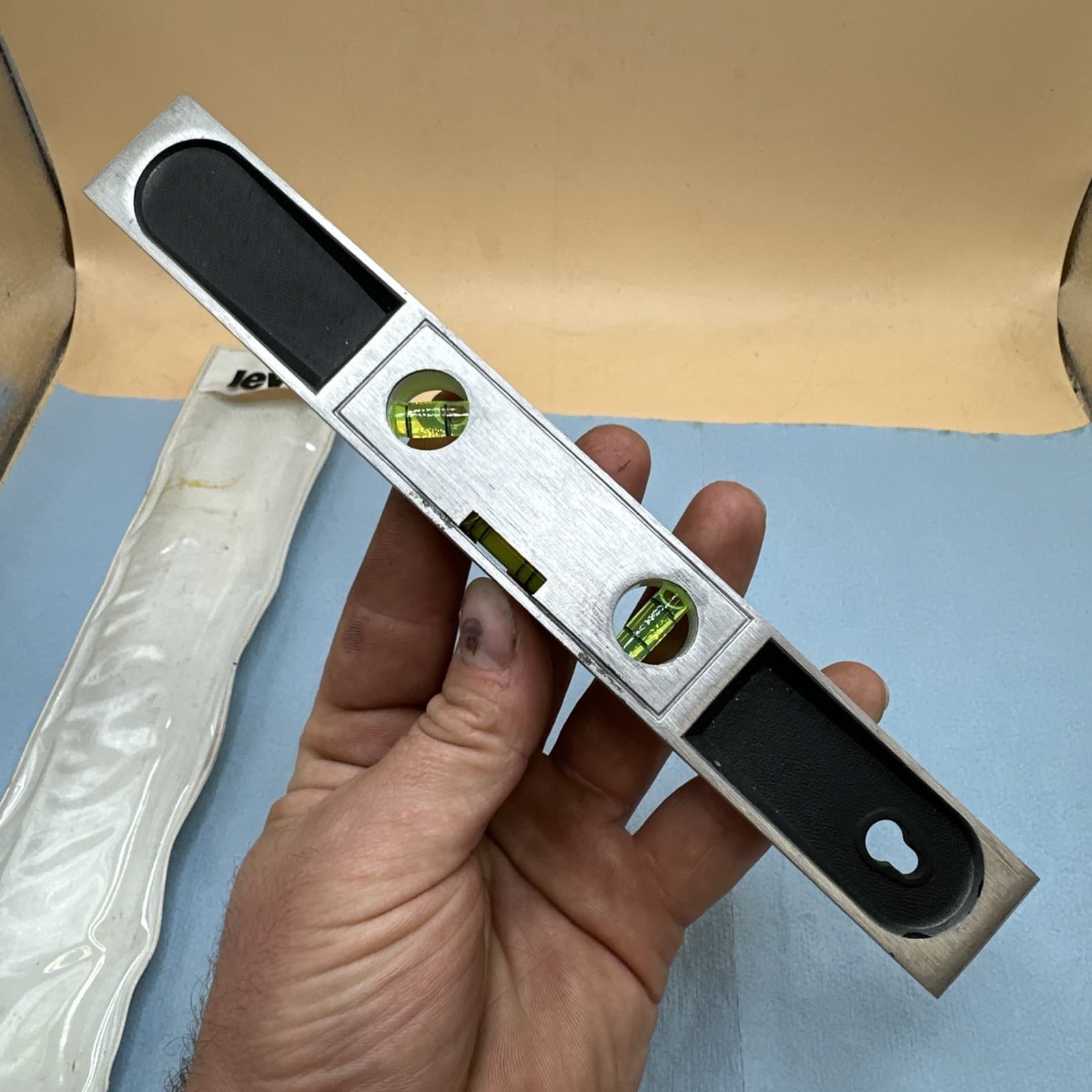 Nos Millers Falls 190C 9” Aluminum Torpedo Level USA 5