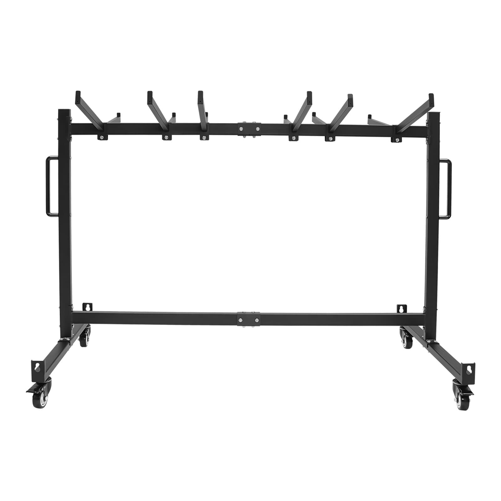 Folding Chair Rack Dolly Cart W/lock Caster Max 42 Foldingtables 12 Hanging Rods 6