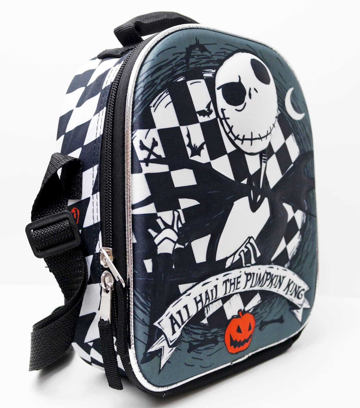 Disney Jack Skellington Lunch Bag Lunch Box Nightmare Before Christmas Insulated 2
