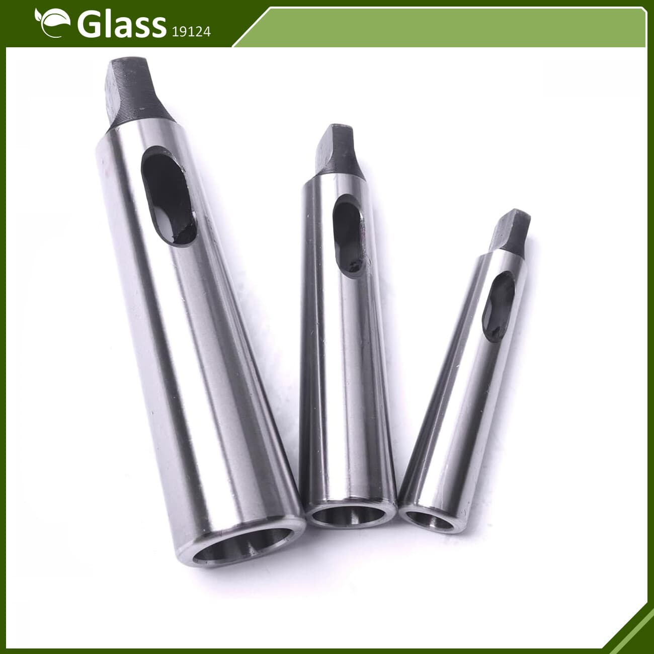 3pcs MT1 to MT2 MT2 to MT3 MT3 to MT4 Morse Taper Adapter Reducing Drill Sleeve