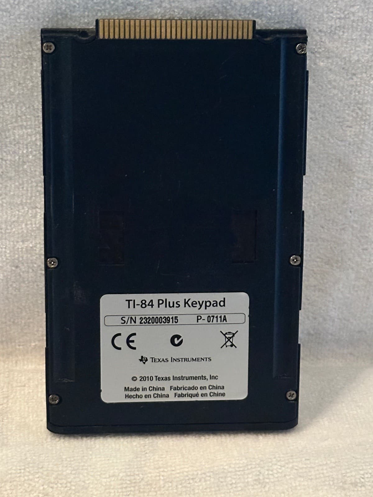 Texas Instruments TI-84 Plus Keypad S/N 2320003915 Good Used Condition  2