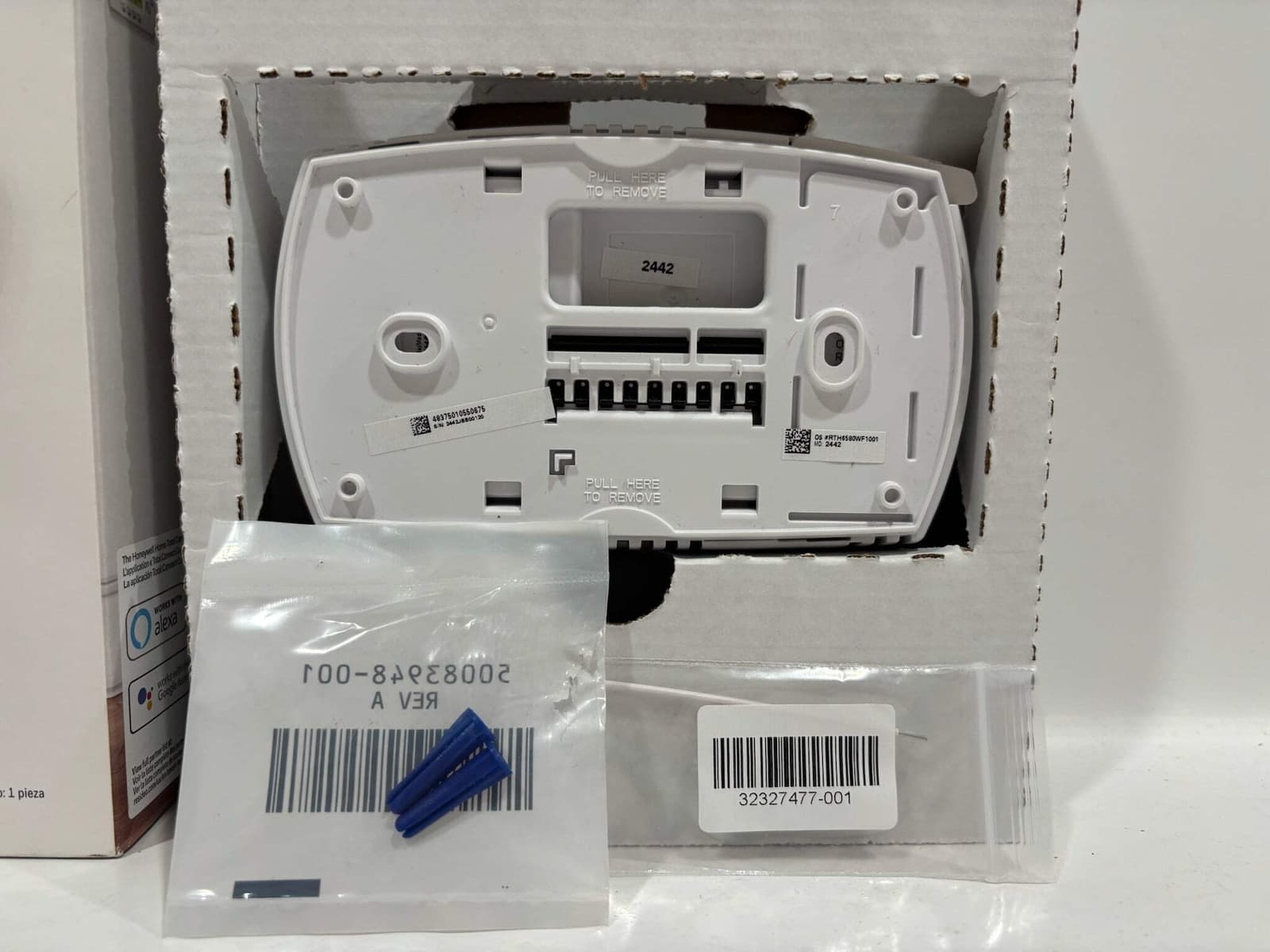 New Open 2PK HoneyWell RTH6580WF Thermostat-Control Anywhere 4