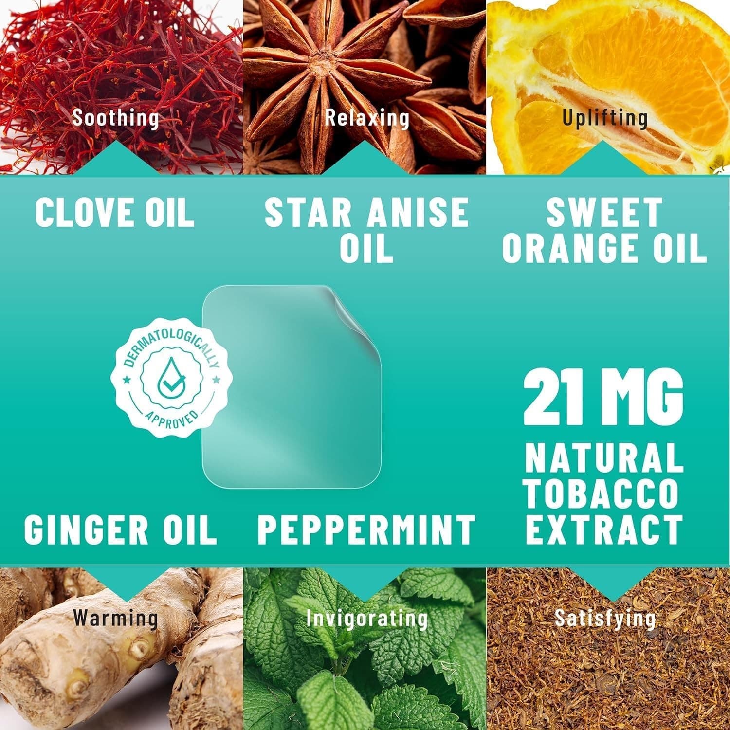 TOLEVITA Anti- Smoke Herbal Patches Transparent 21 mg | Quit Smoking Patches ... 4