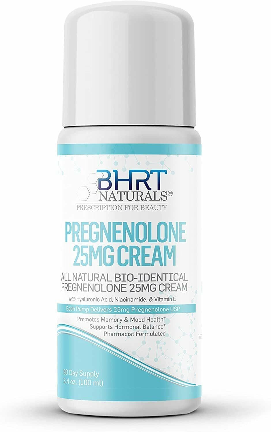 Pregnenolone Cream Supplement 25mg - Natural Bio-Identical Pregnenolone Cream 2