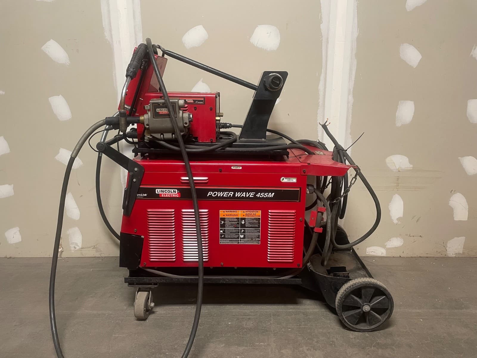 Lincoln Powerwave 455M MIG Package With Dual Feeder/Guns/Ground—SHIPS FREE 4