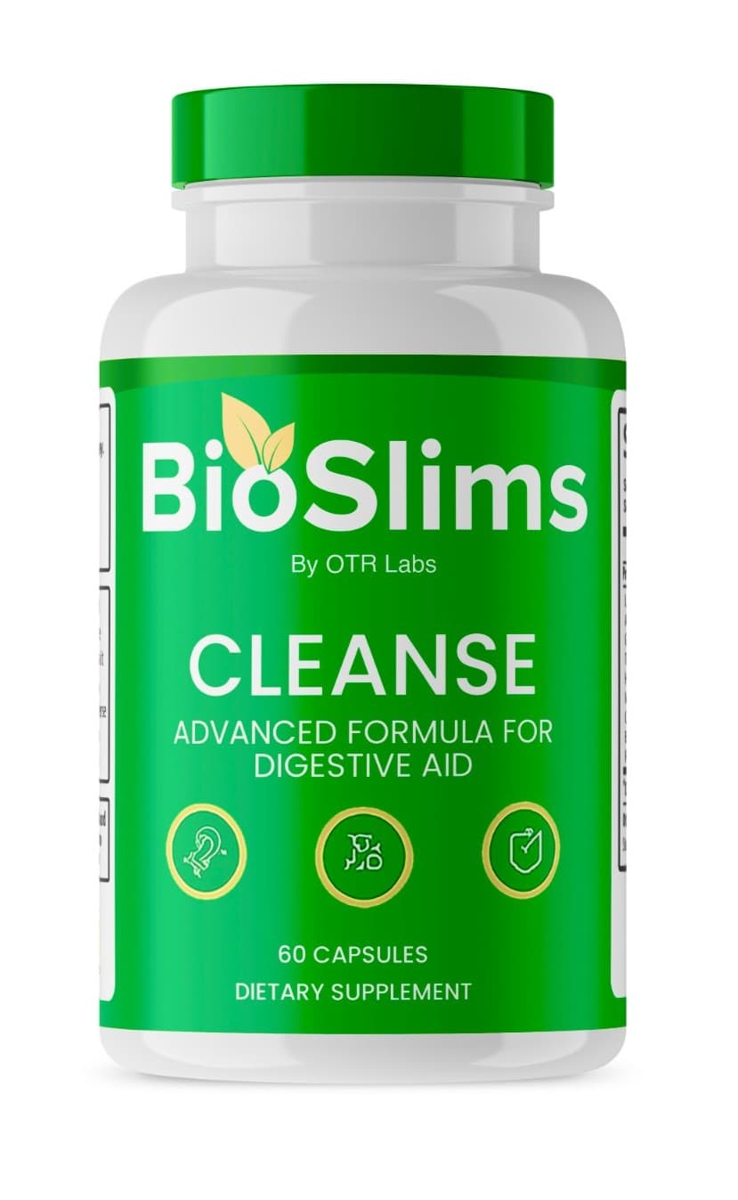 BioSlim Cleanse Advanced Formula For Digestive Support 60 Capsules of Bio Slim