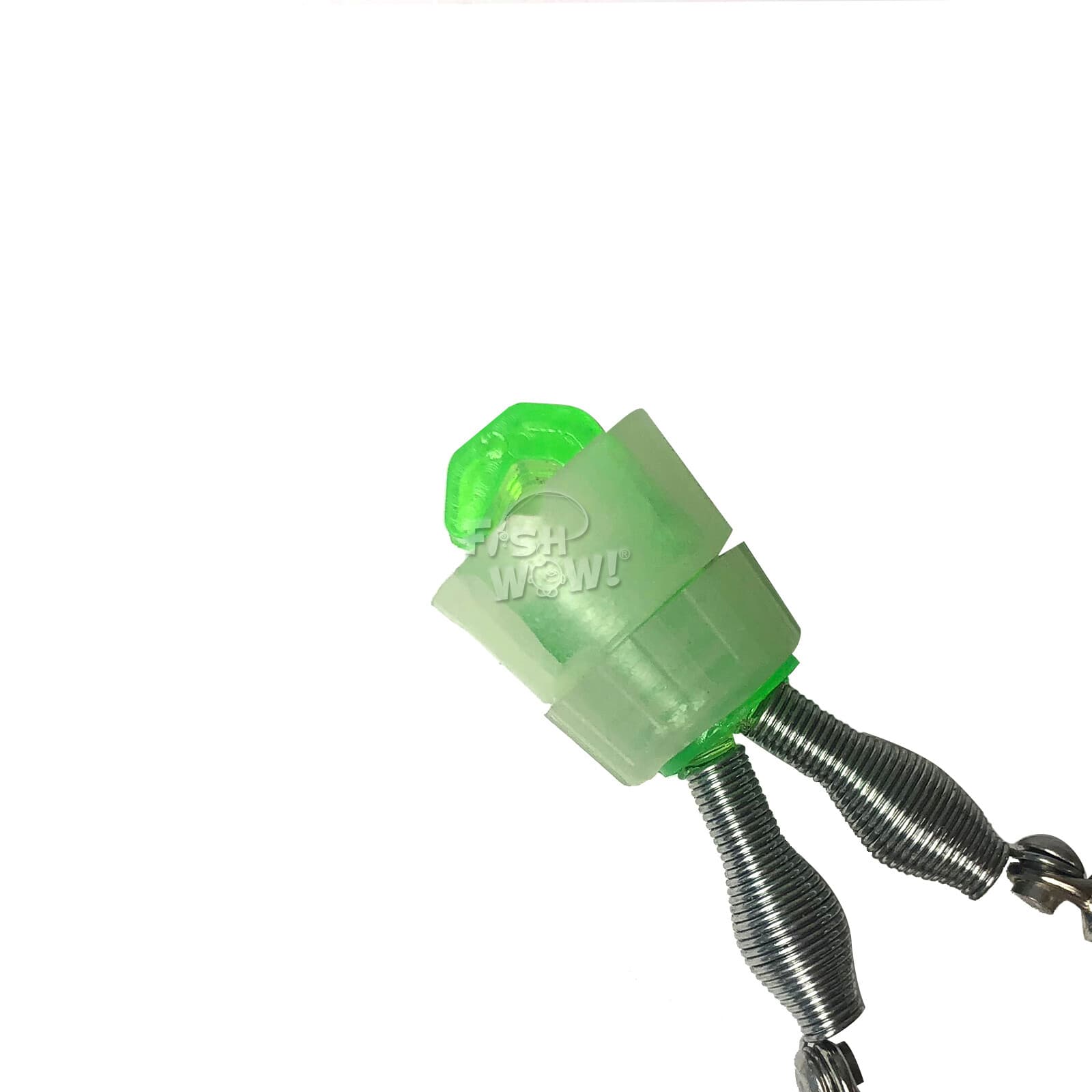 10pcs Fishing Double Bells Alert Clips Bait Lure Bite Alarm Glow Fish WOW! NEW 6