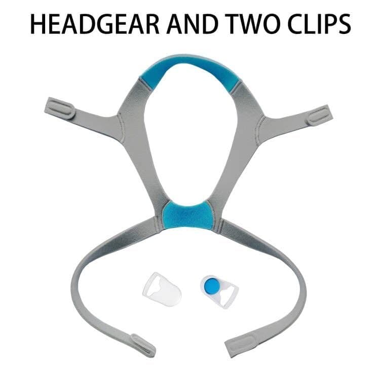 Airfit f20 Headgear with Clips, Replacement CPAP Mask Strap with...  6