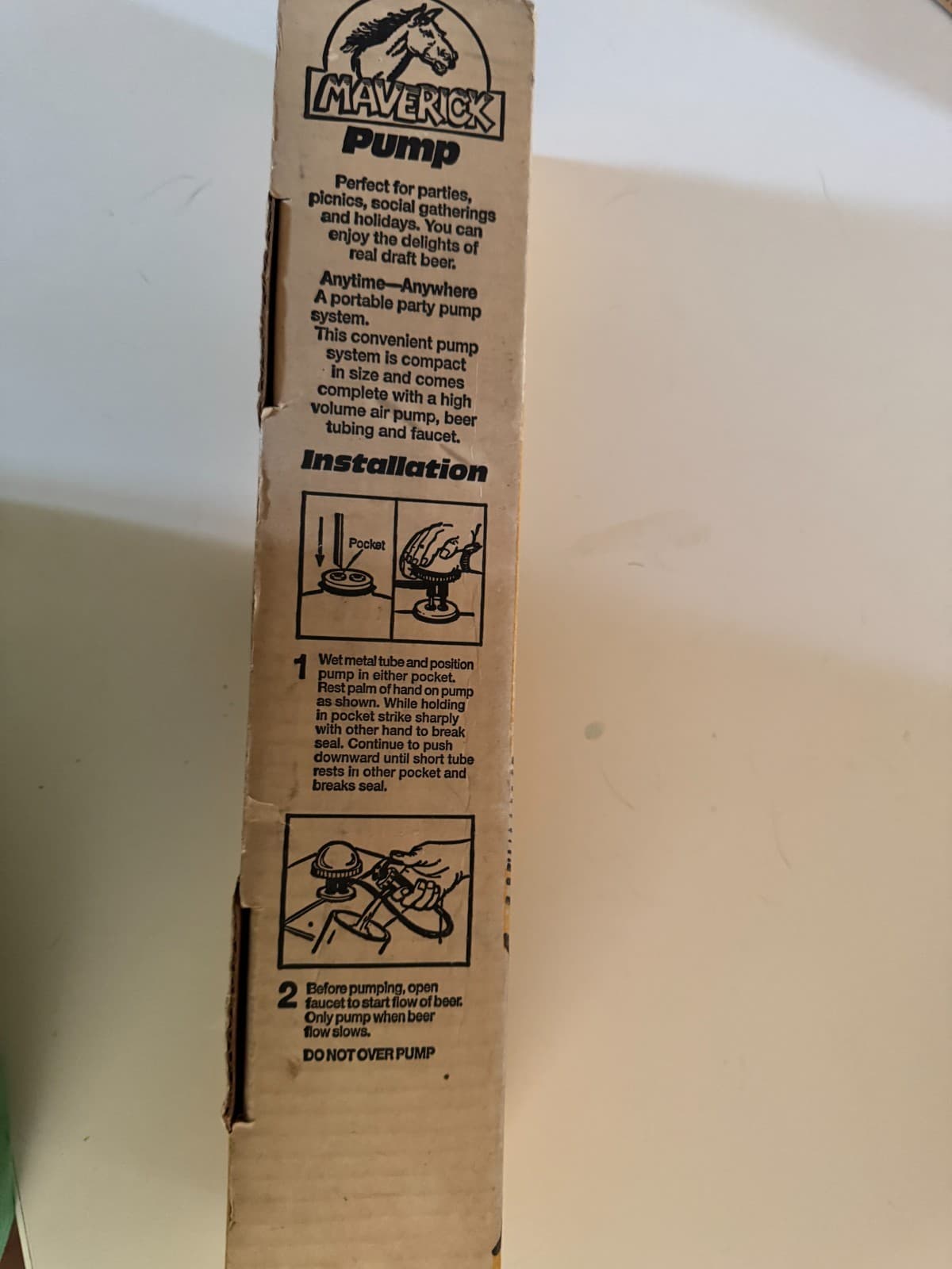 Vintage Maverick Party Beer Ball Pump 3