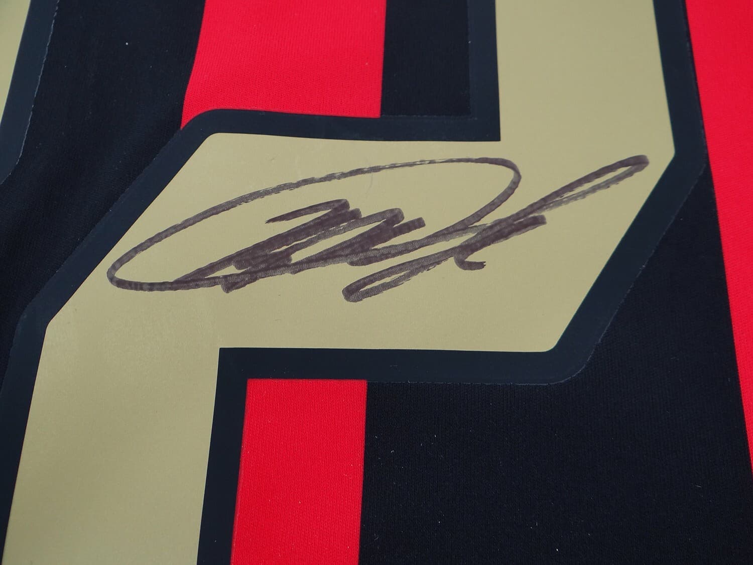 Ricardo Kaka AC Milan Autographed Signed Adidas Jersey with Beckett BAS COA 6