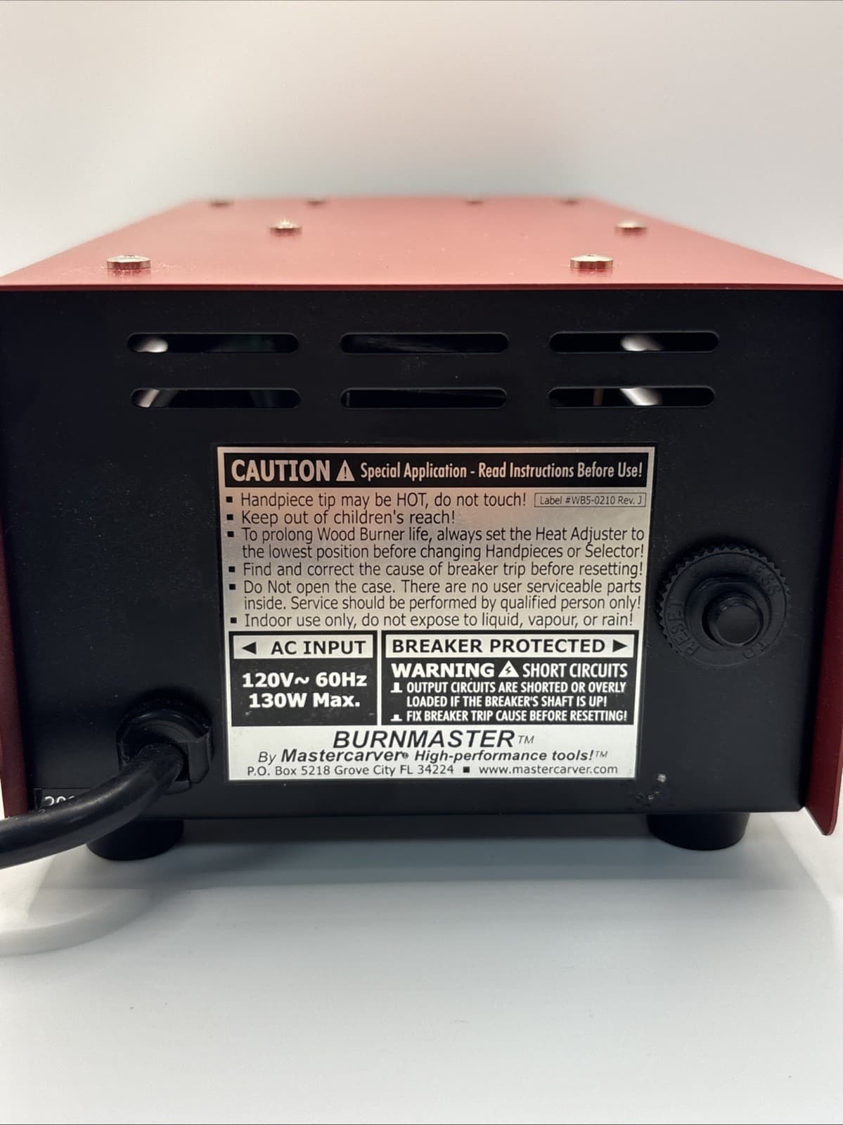 Burnmaster Hawk Wood Burner Pyrography Tool by Mastercarver – Adjustable Heat 4