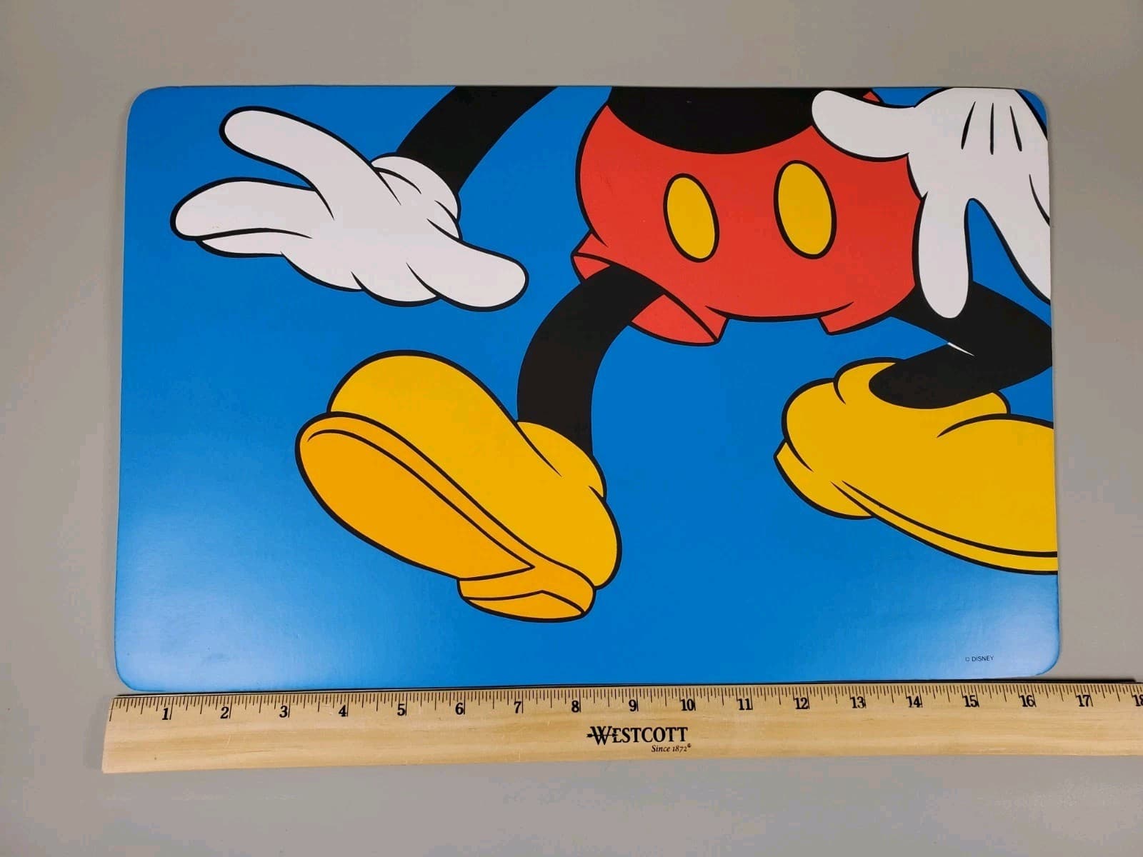 Disney Mickey & Co Plastic & Foam Mickey Mouse Placemat 2