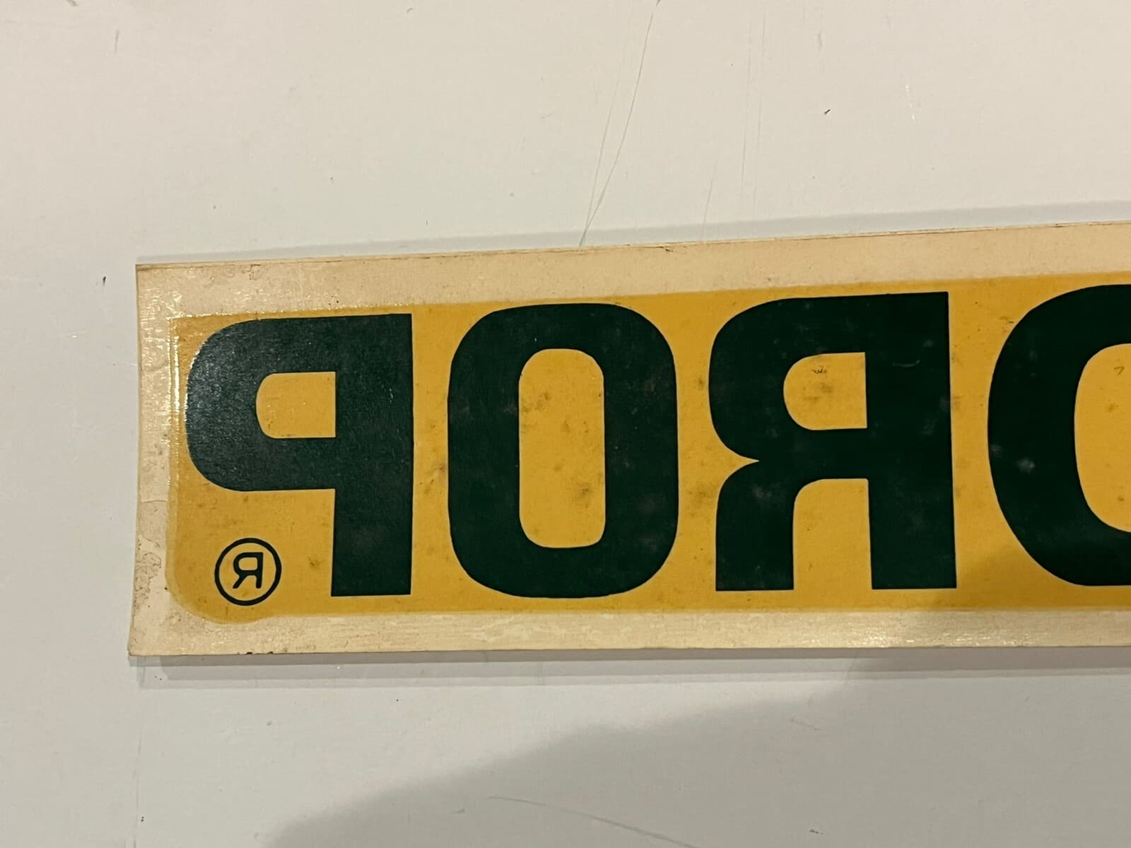 Vintage Sun Drop Soda Pop Cola Water Transfer Applied Decal Store Display Window 6