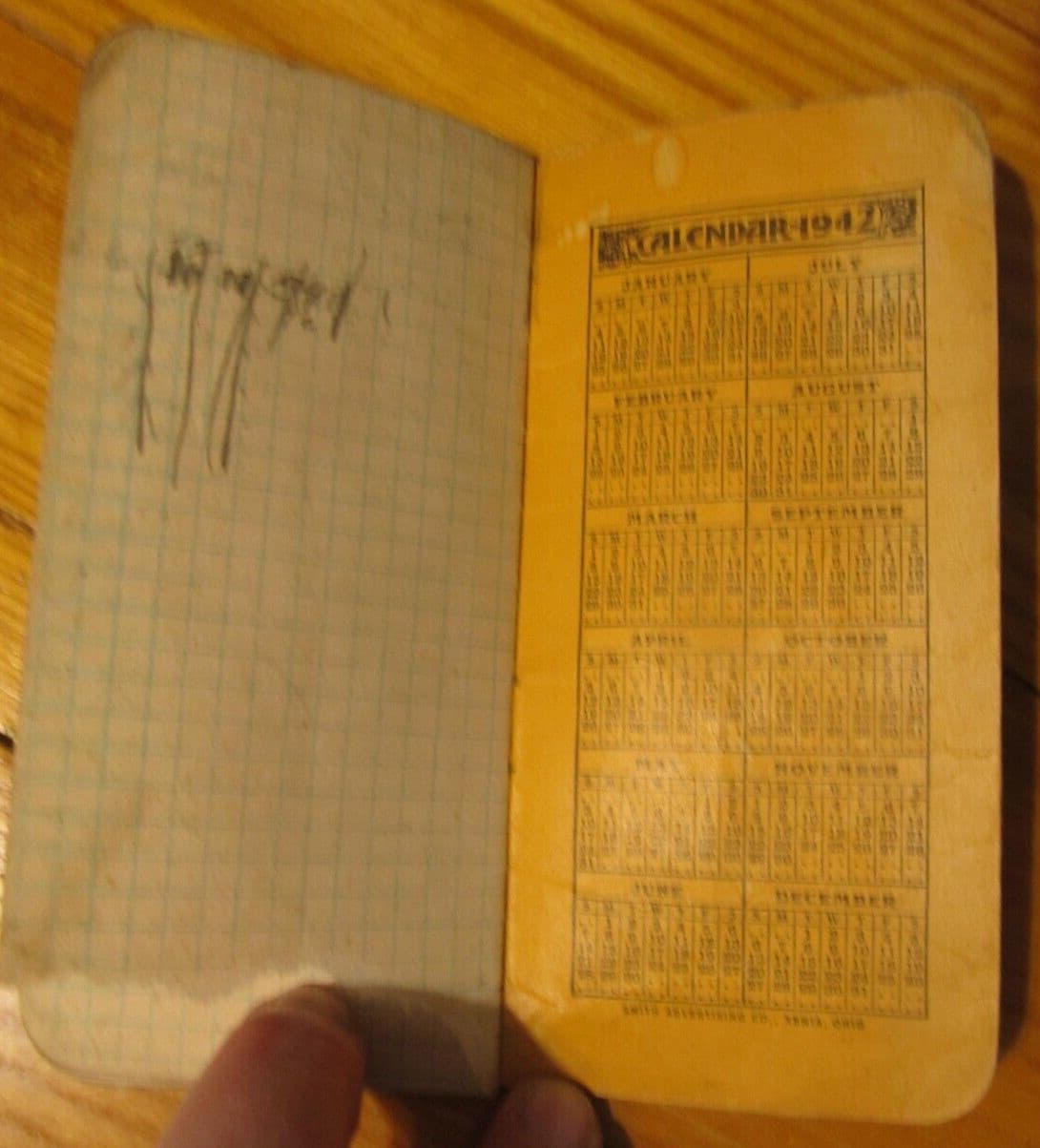 1942 FORD TRACTORS Ferguson System Pocket Notebook, Notepad 3