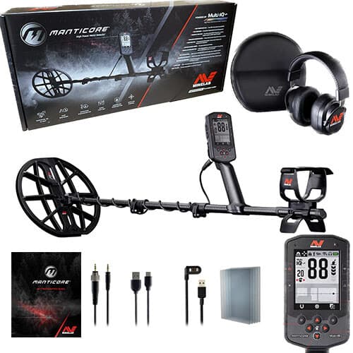 Minelab Manticore Metal Detector PN: 3228-0200 2D Imaging