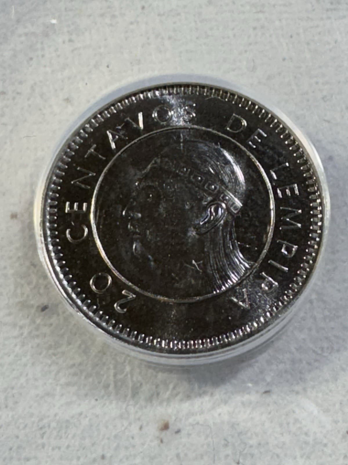 1996 Honduras 20 Centavos Graded MS 68 by ANACS 5