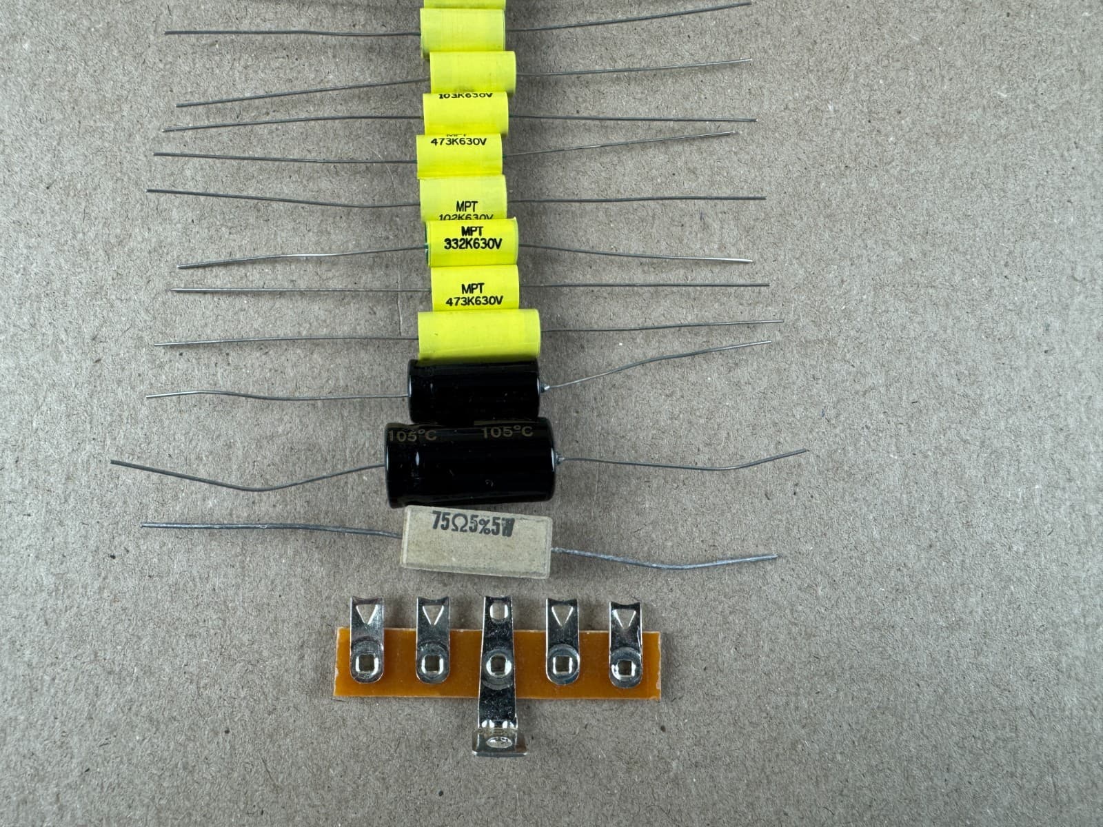 Zenith Trans-Oceanic Y600 Complete Recap Kit High-Quality Radio Repair Set 4