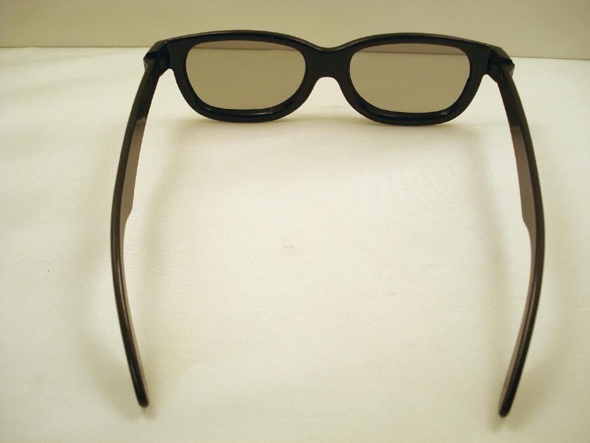 4 Pair Passive 3D Glass with Polarized Plastic Lenses for Vizio LG 3D glasses 4