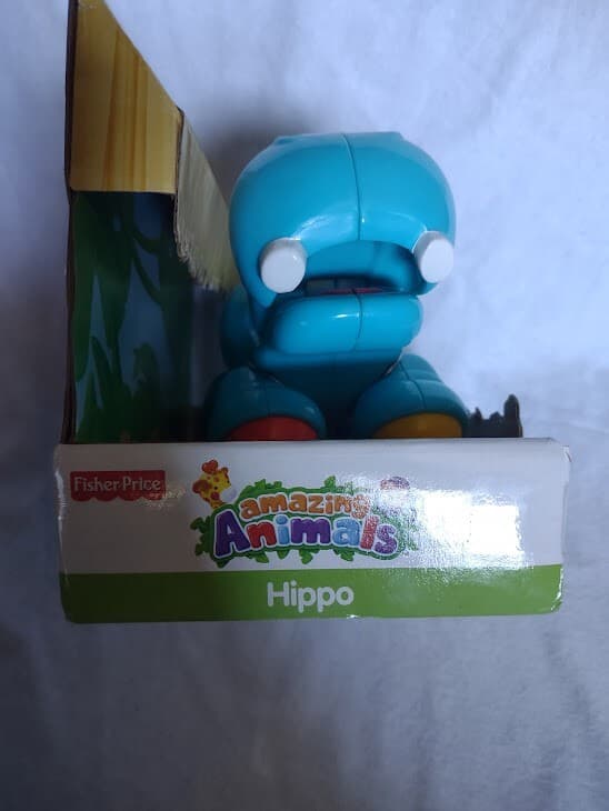 Fisher Price "Amazing Animals" Hippo Brand New Never Been open 4