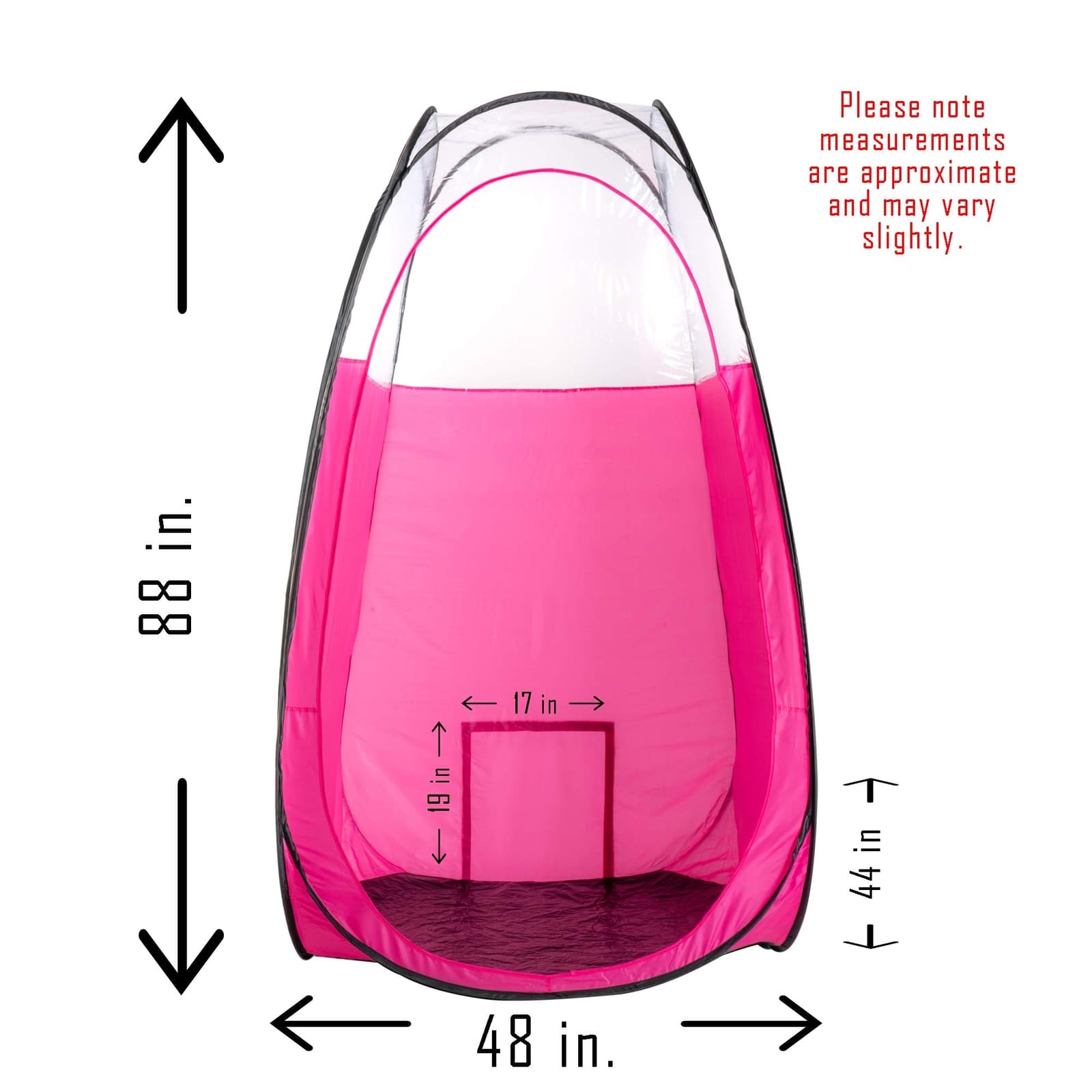 Pink Spray Tanning Tent with Carry Bag 4