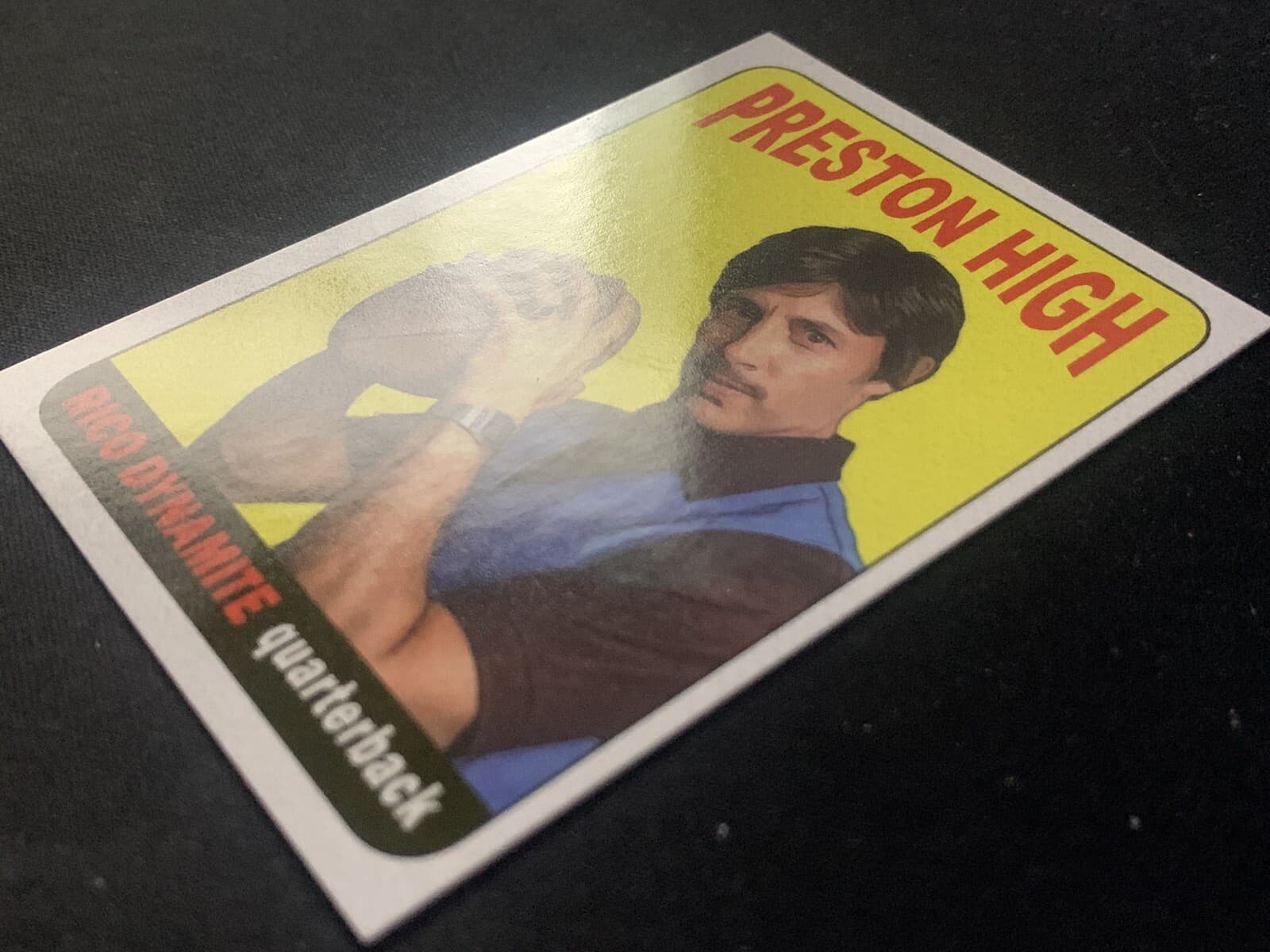 Custom Uncle Rico Dynamite. Parody Trading Card. Novelty Art Print 3