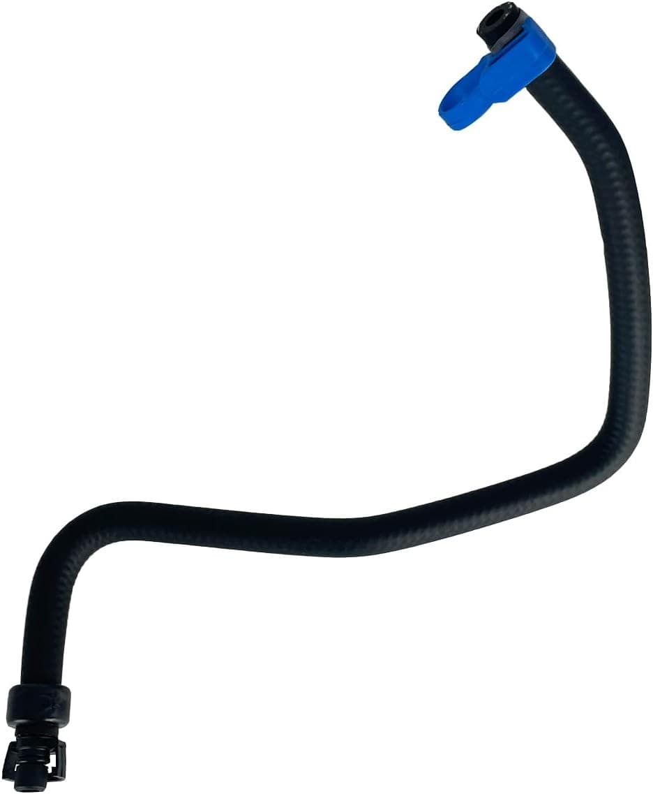 Coolant Bypass Inlet Pipe, Radiator Upper Black, Blue  3
