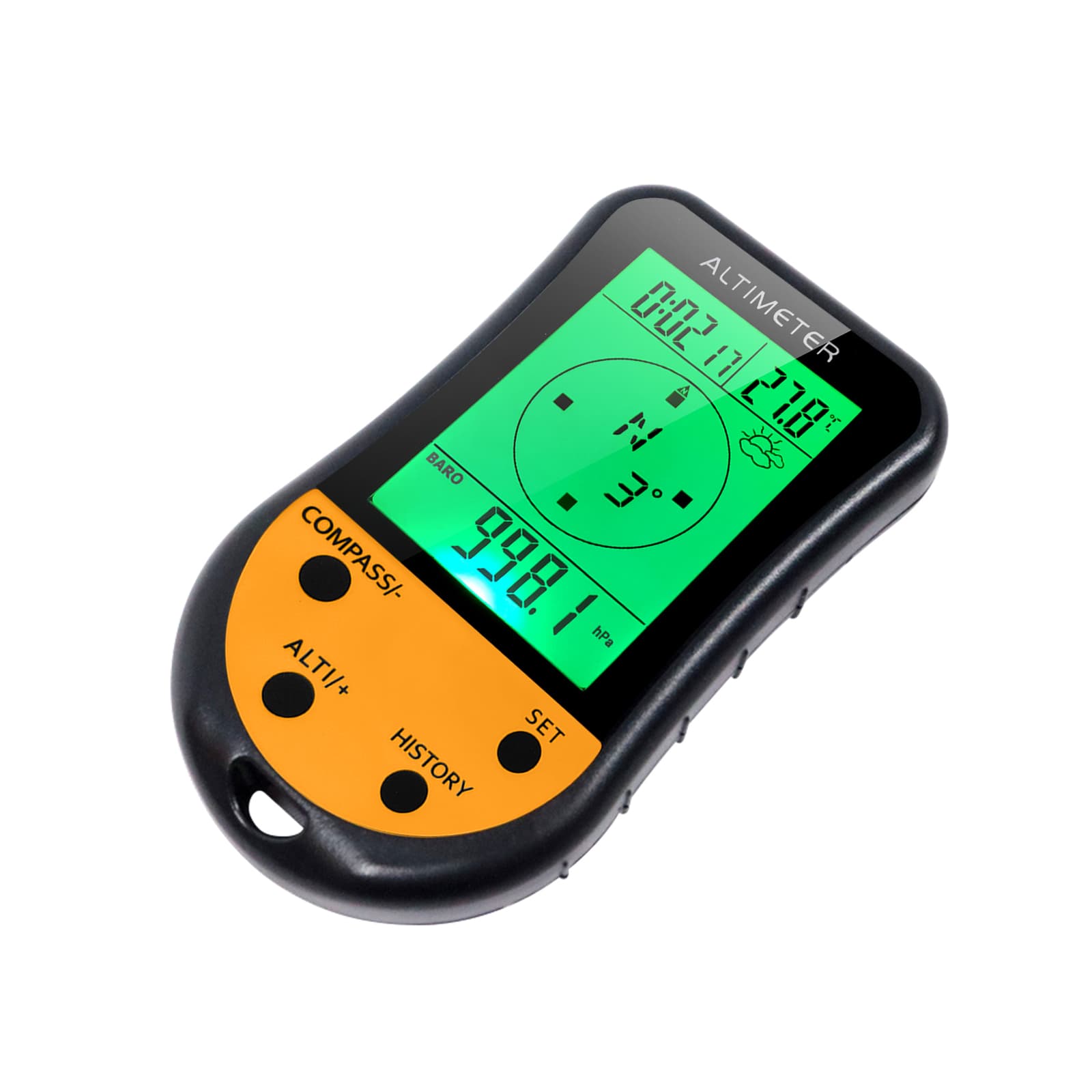 Electronic Digital Altimeter 8 in 1 Multifunction LCD Backlight  W2F8