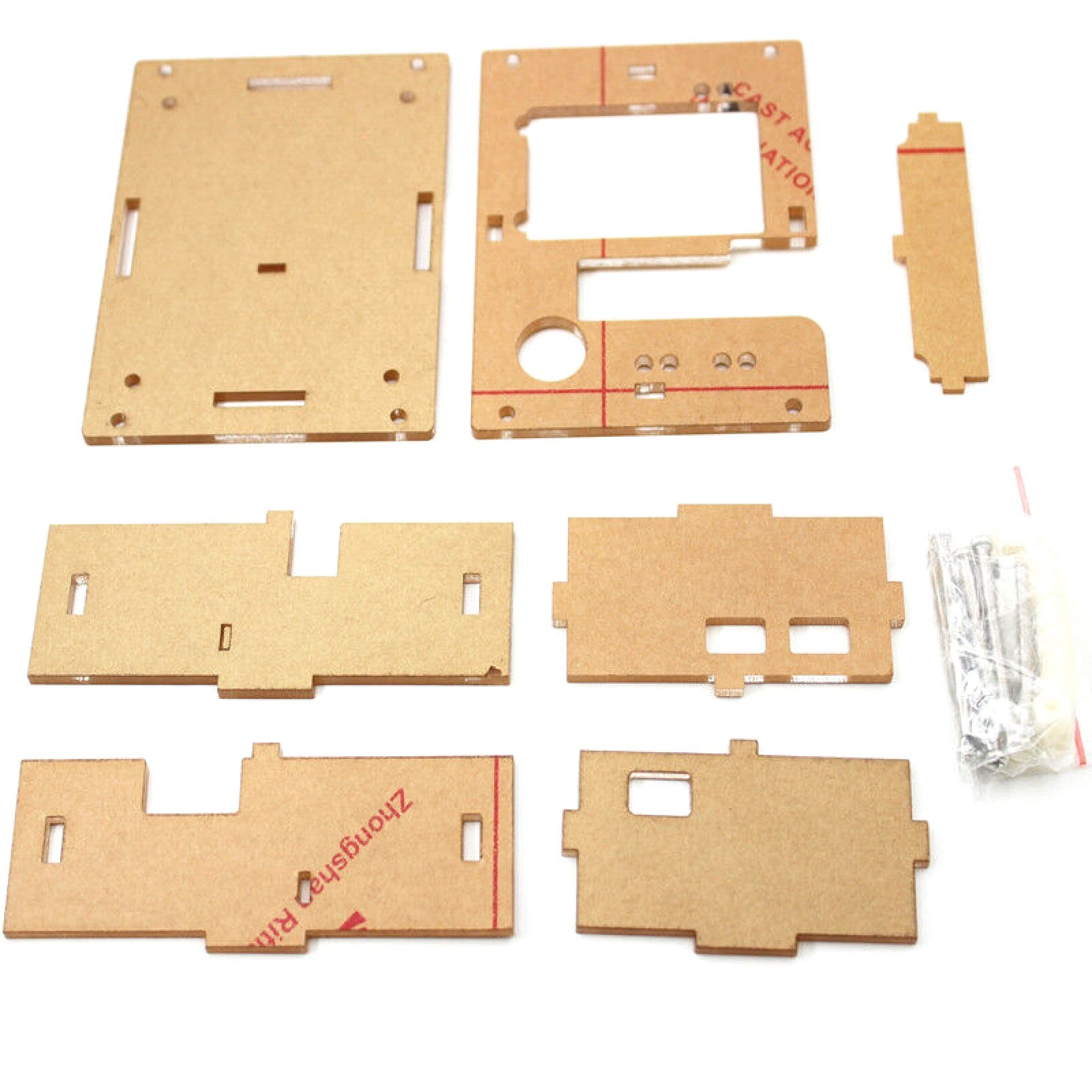 Acrylic Clear Case Cover Component Tester Transistor Diode Capacitance ESR Meter 2