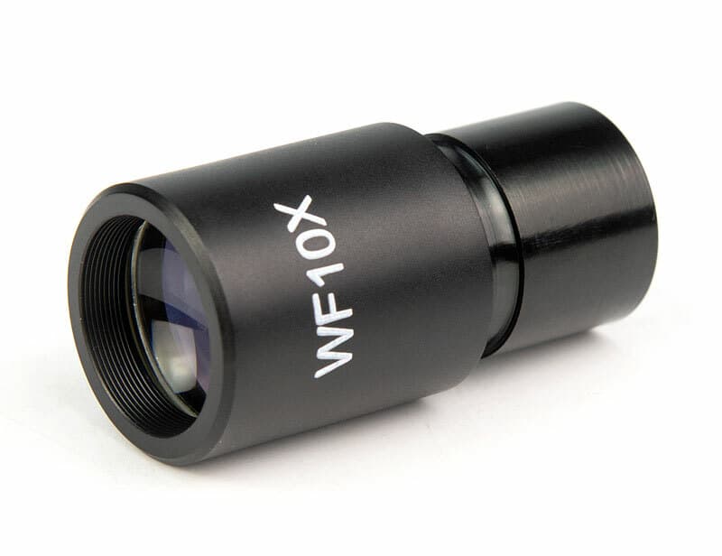 1PC WF10X Widefield Eyepiece w/ 0.1mm Micrometer f Biological Microscope 23.2mm 3
