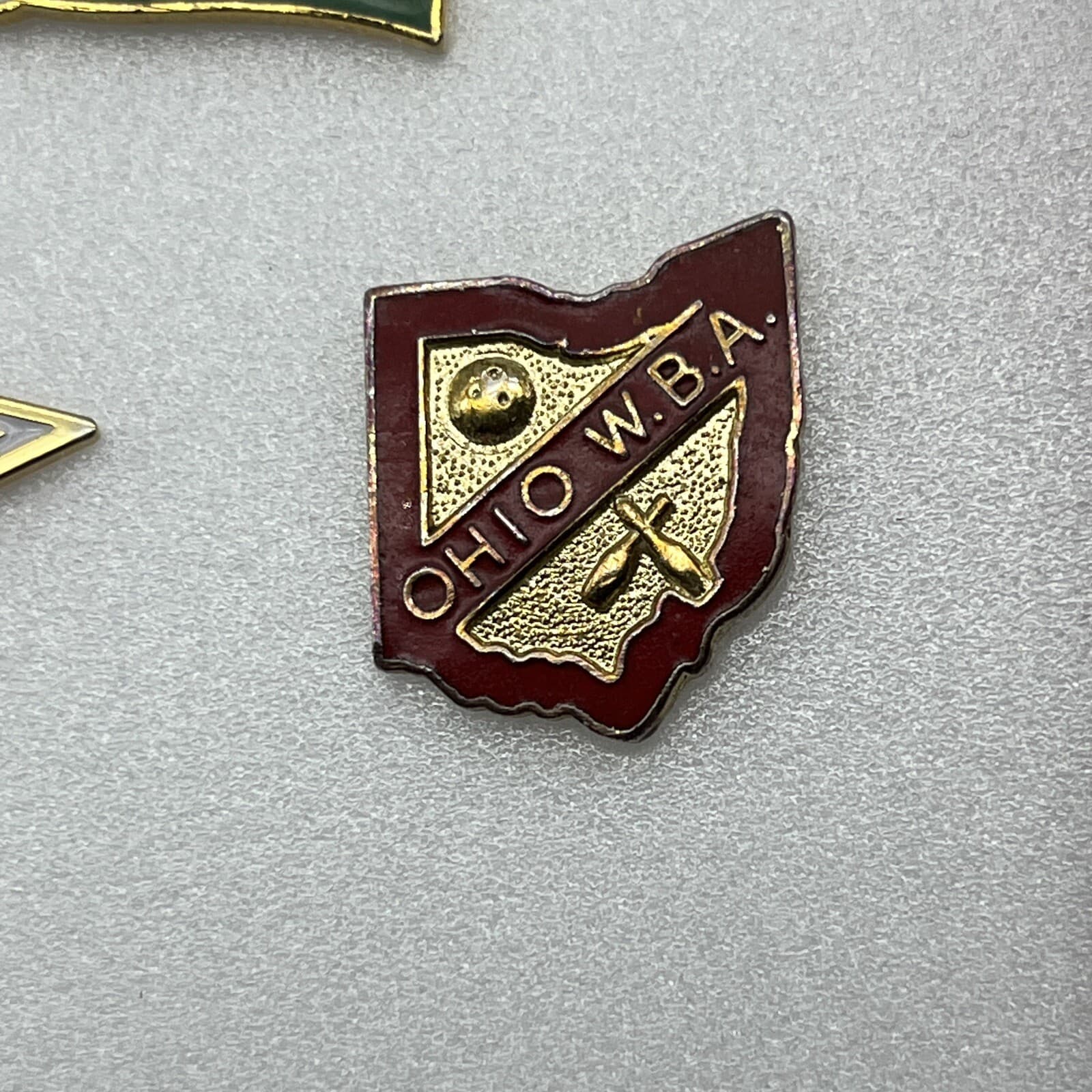 OHIO WBA Bowling Pin Lot Of 5 Vintage Women's Bowling Association 6