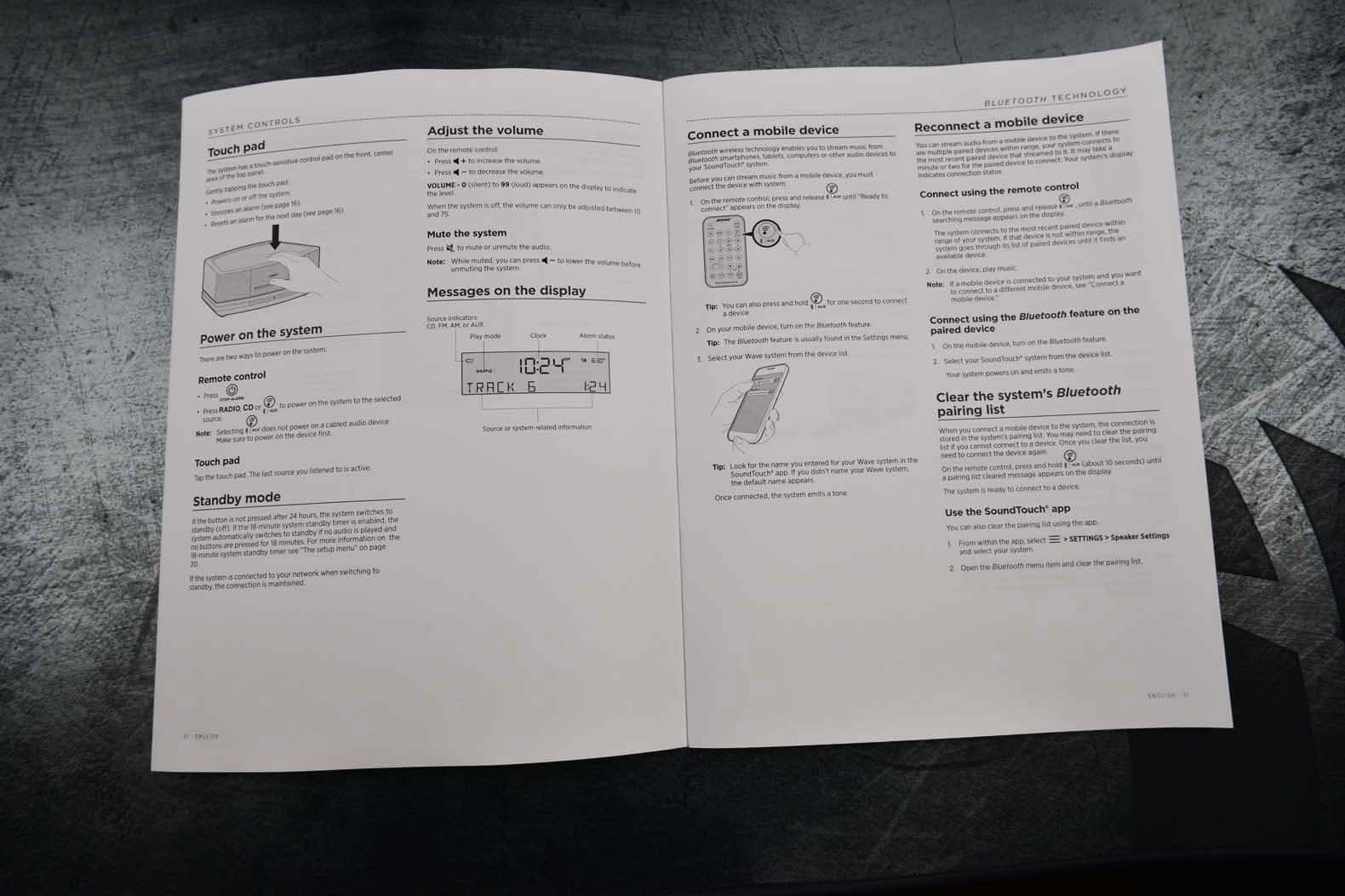 New Bose Wave Soundtouch Series IV Guide Operating Instructions Manual 2