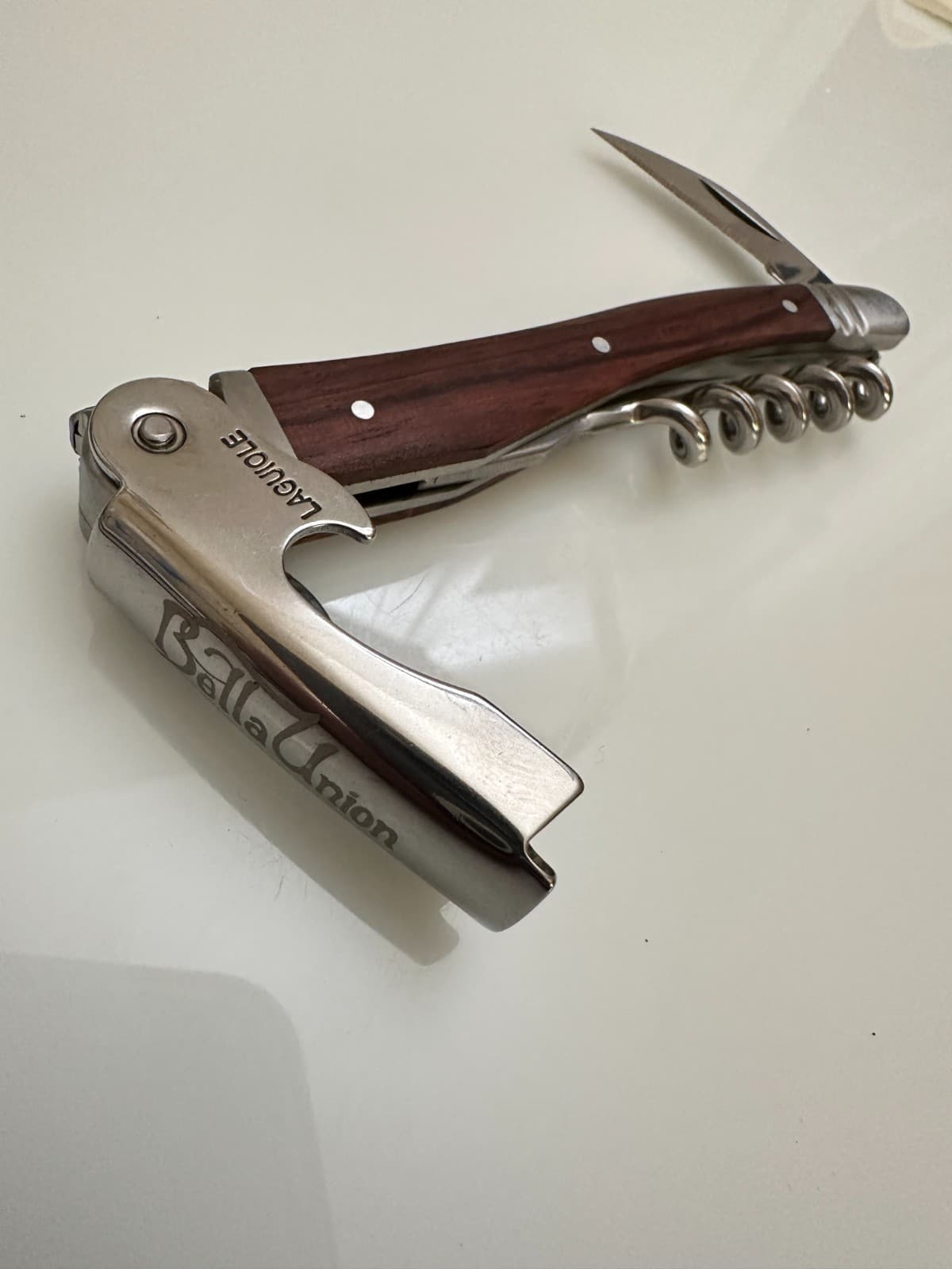Laguiole Bee BELLA UNION Waiters Corkscrew Wine Key Opener
