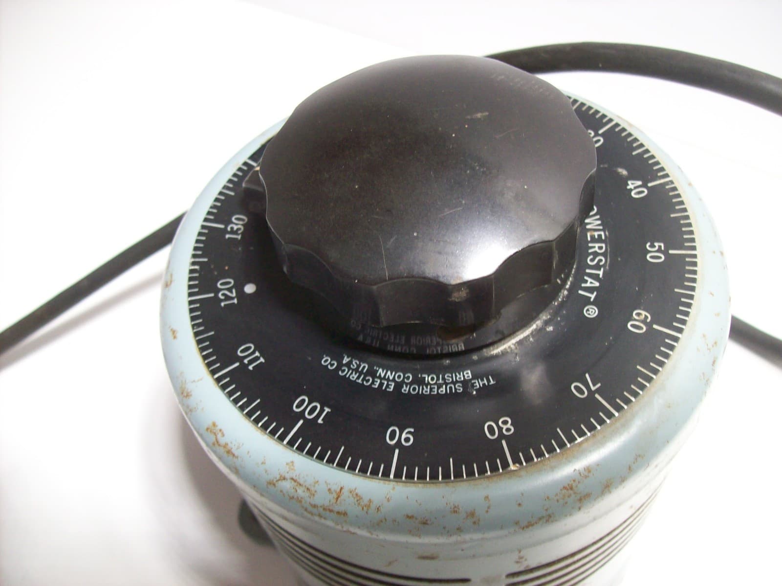 SUPERIOR ELECTRIC POWERSTAT 116 VARIABLE AUTOTRANSFORMER, USA, WORKS PERFECTLY 6