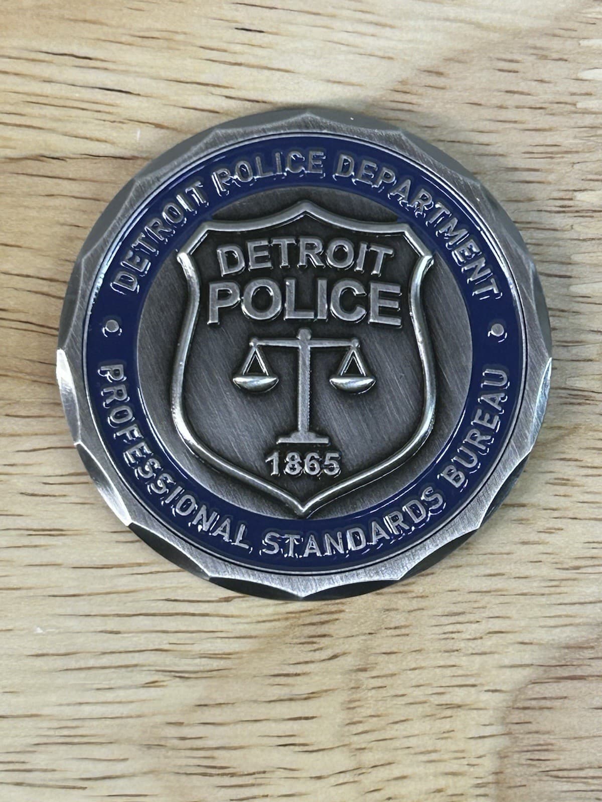 Detroit Police Professional Standards Bureau Internal Affairs Challenge Coin 4