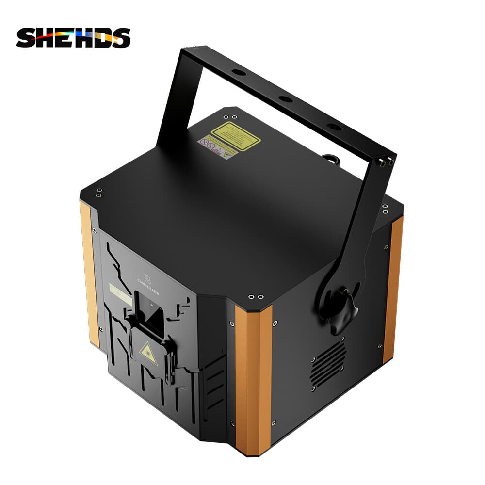 New version 6W ILDA 3D Animation Laser RGB Full Color Light Projecte Scan 6