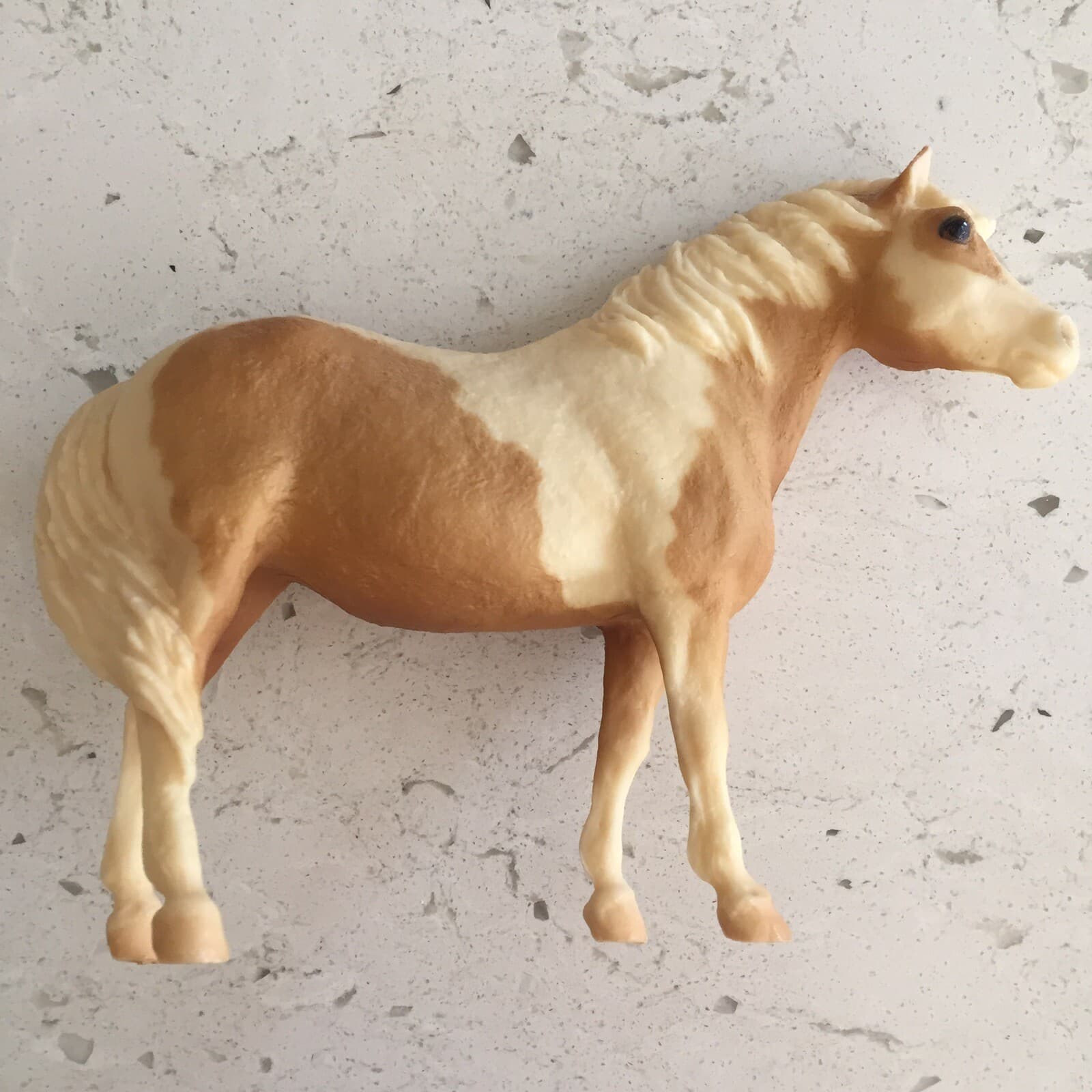 Vintage Breyer Horse Misty of Chincoteague Pony Model #20 Palomino Pinto, 7"x 8" 2