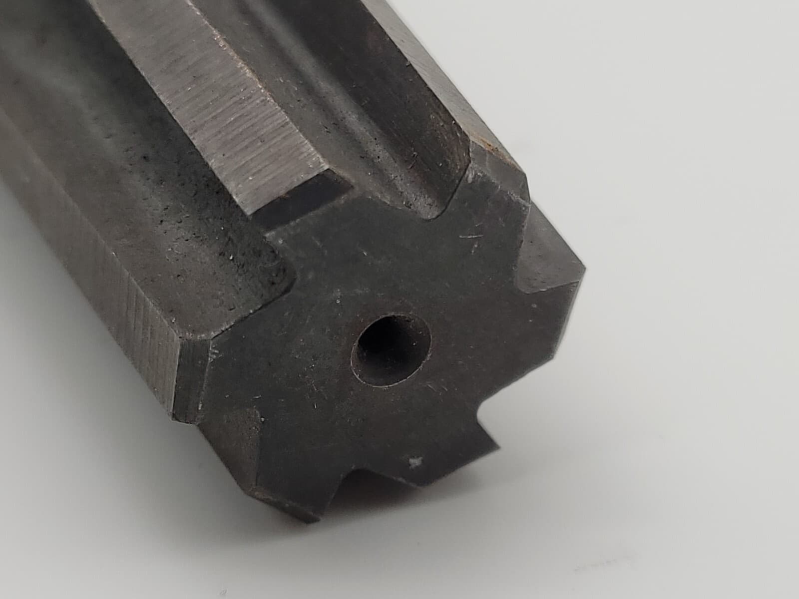 Wayne 1-7/16" HS Morse Taper Machine Milling Reamer Straight 6 Flute Bit 23"L 5