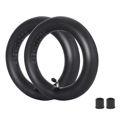 8.5x2 Scooter Inner tubes 8 1/2 x 2 with Bent Valve Stem TR87 (2 Pack)  2
