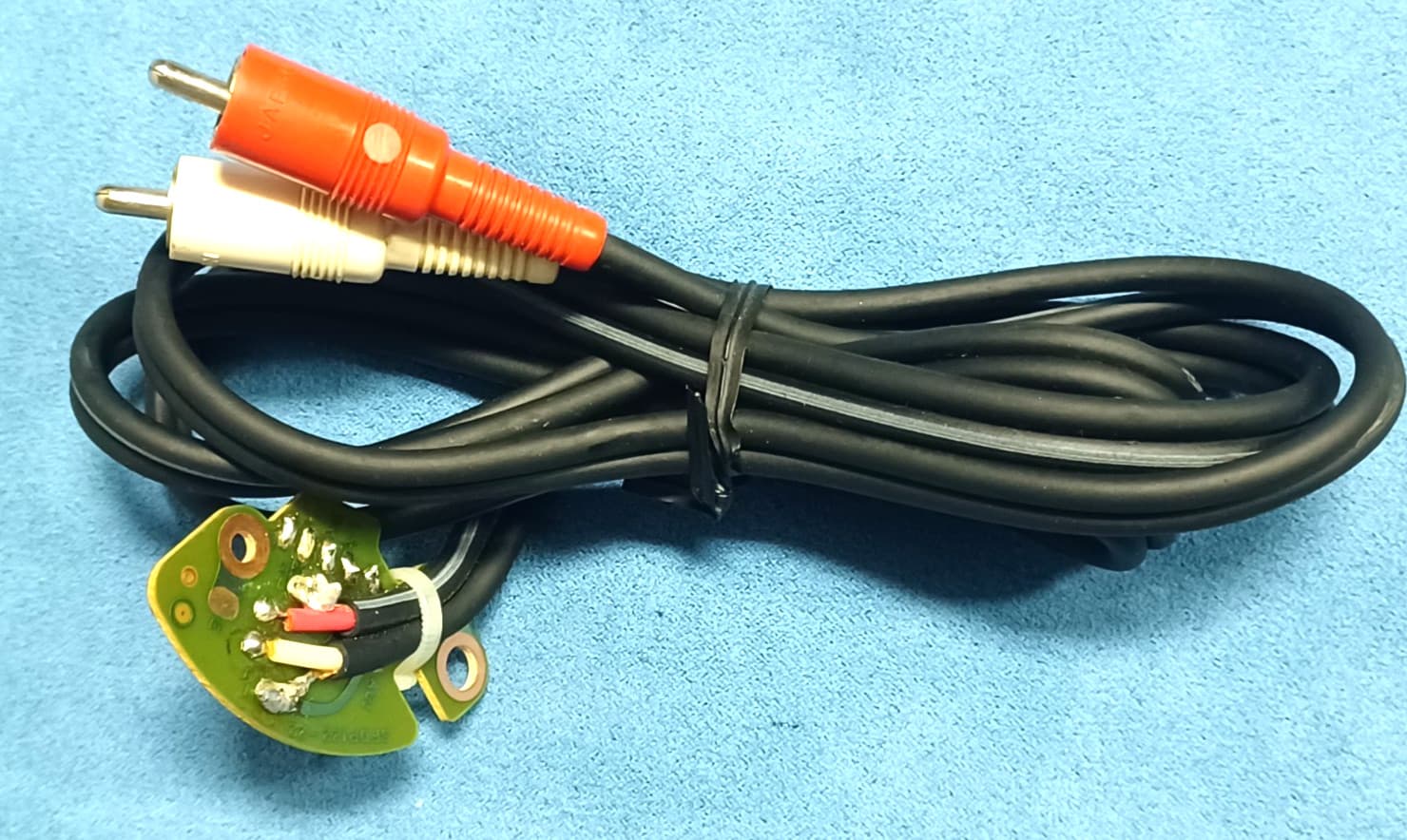 AUTHENTIC OEM Technics SL-1200 1210 RCA Audio Cable w/ PCB, TESTED 3