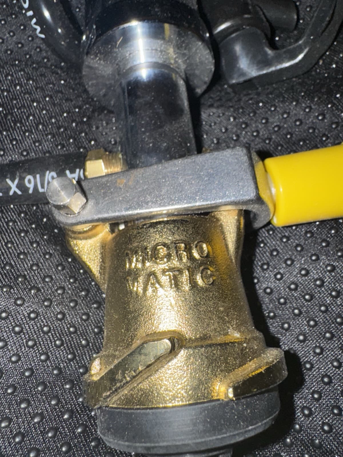 MicroMatic Beer Keg Tap Party Pump Chrome Single Valve NEW Micro Matic 3