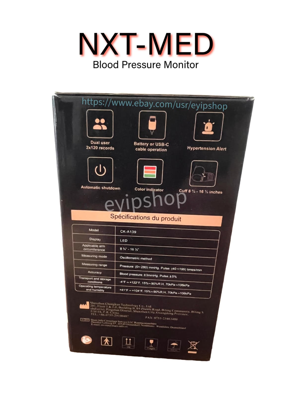 Blood pressure monitor Upper arm, Automatic Digital upper arm Blood pressure mon 2