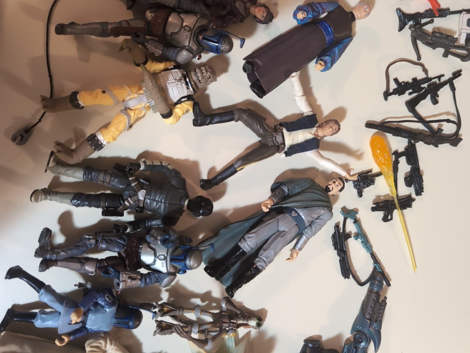 Lot of 38 Star Wars 3.75” Loose Figures Hasbro & Assorted Accessories 5