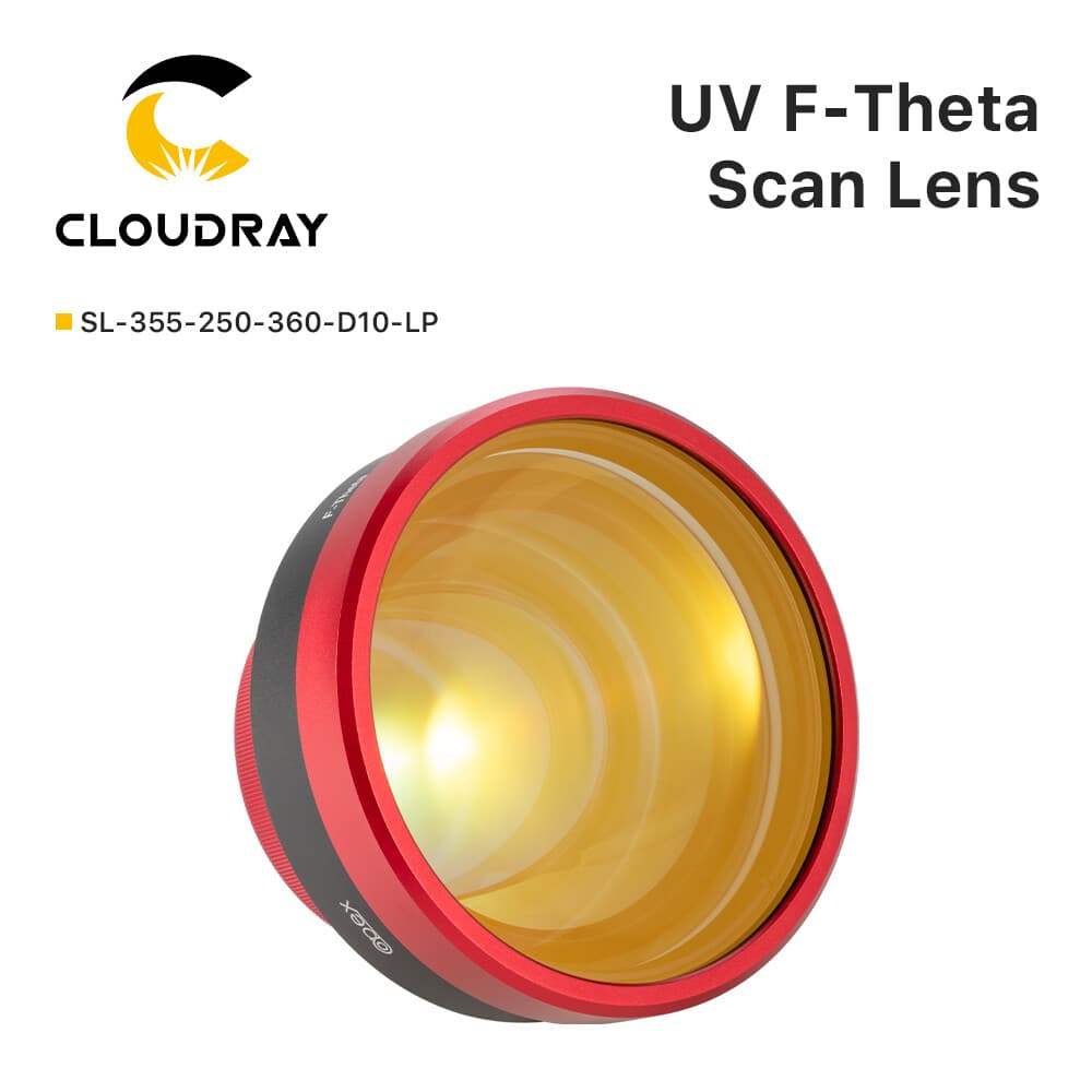 355nm UV F-theta Lens 175*175/250*250/300*300mm Working Area for UV Galvo Mark 4