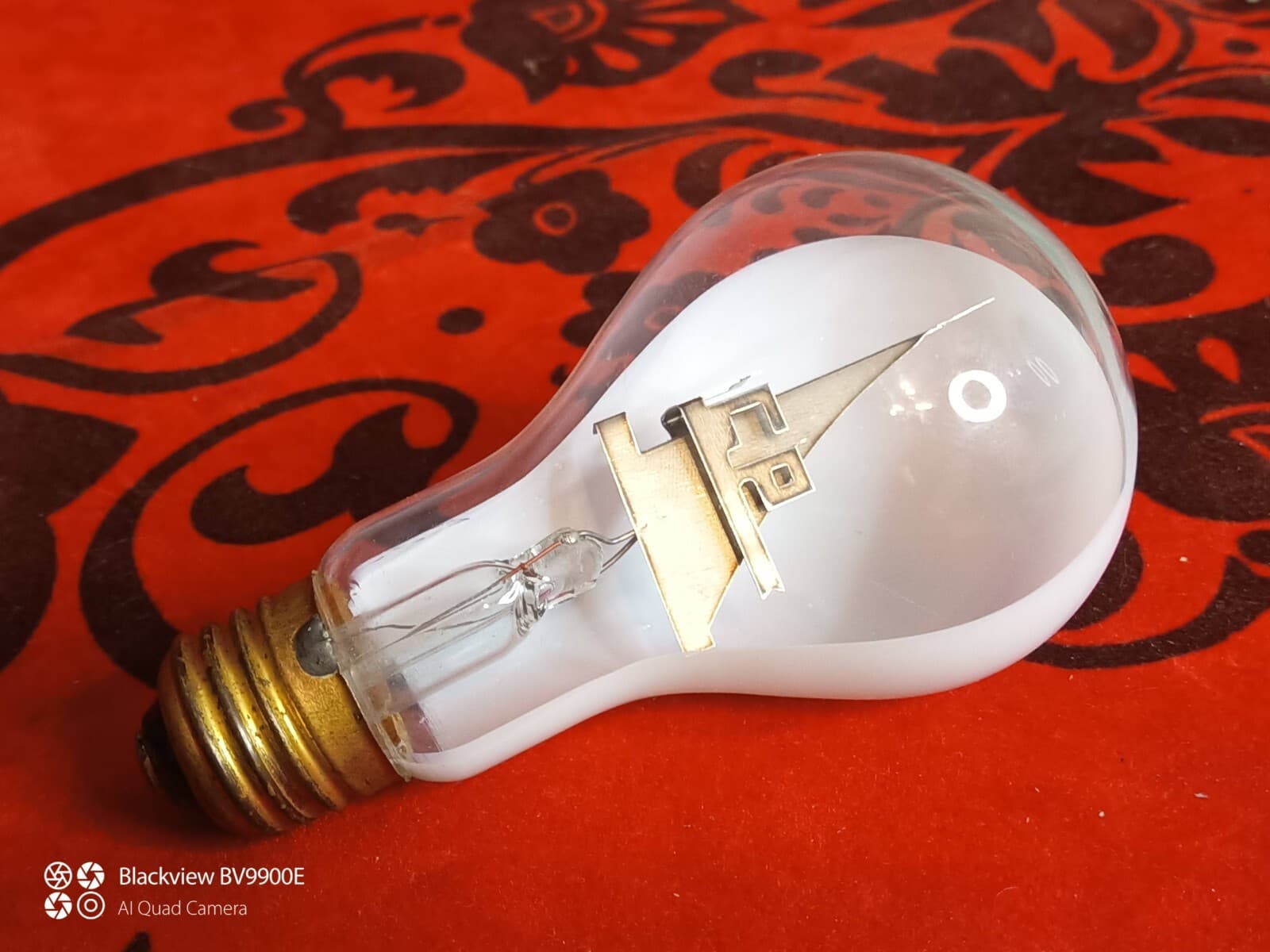 Soviet vintage light bulb USSR rocket flight into space, SPACE Original RARE 4